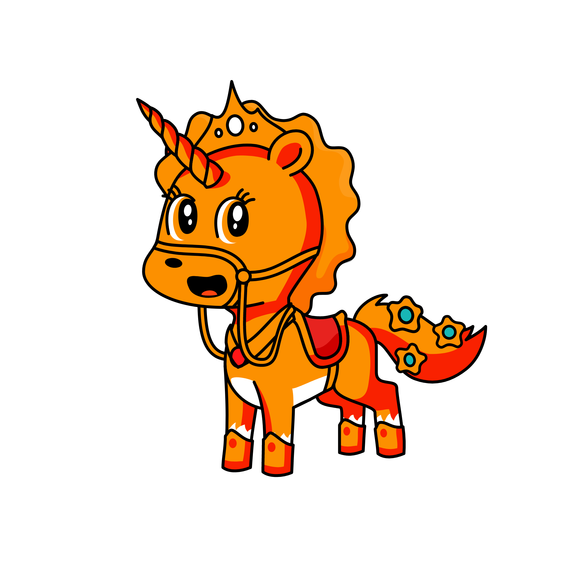Tangarine, the unicorn