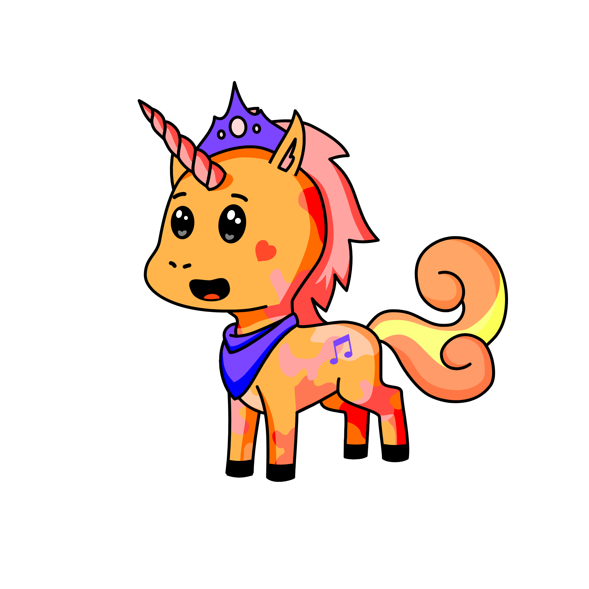 Twilight, the unicorn