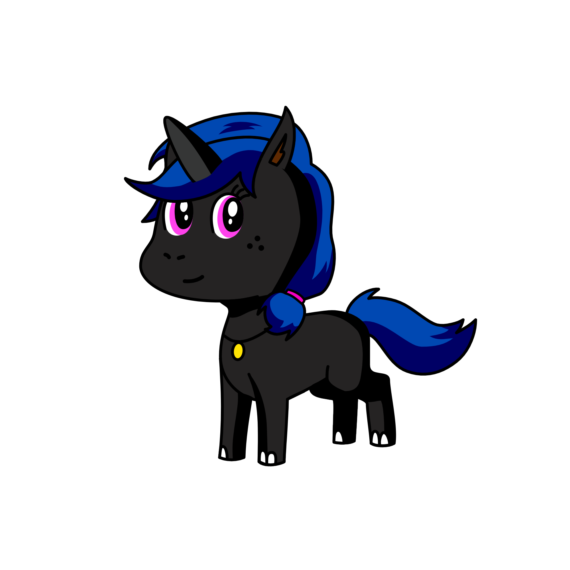 luna, the unicorn