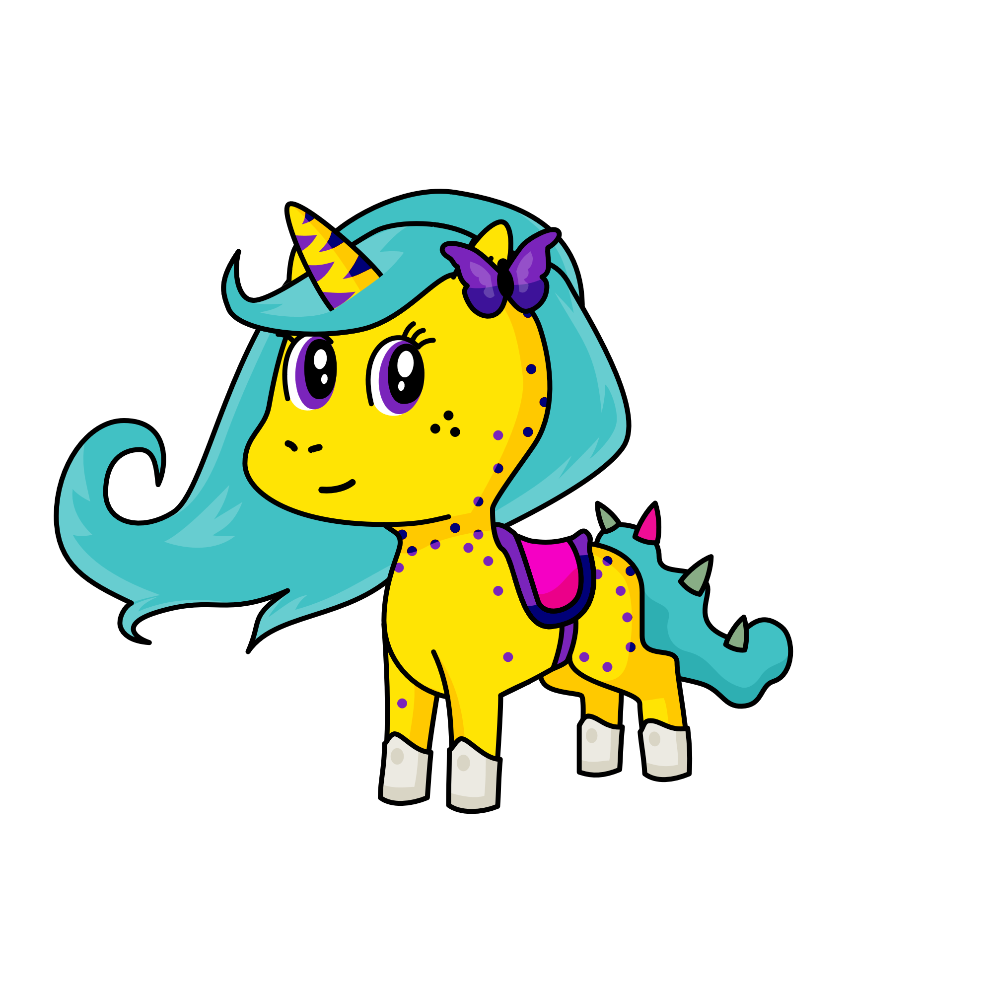 moonflower, the unicorn