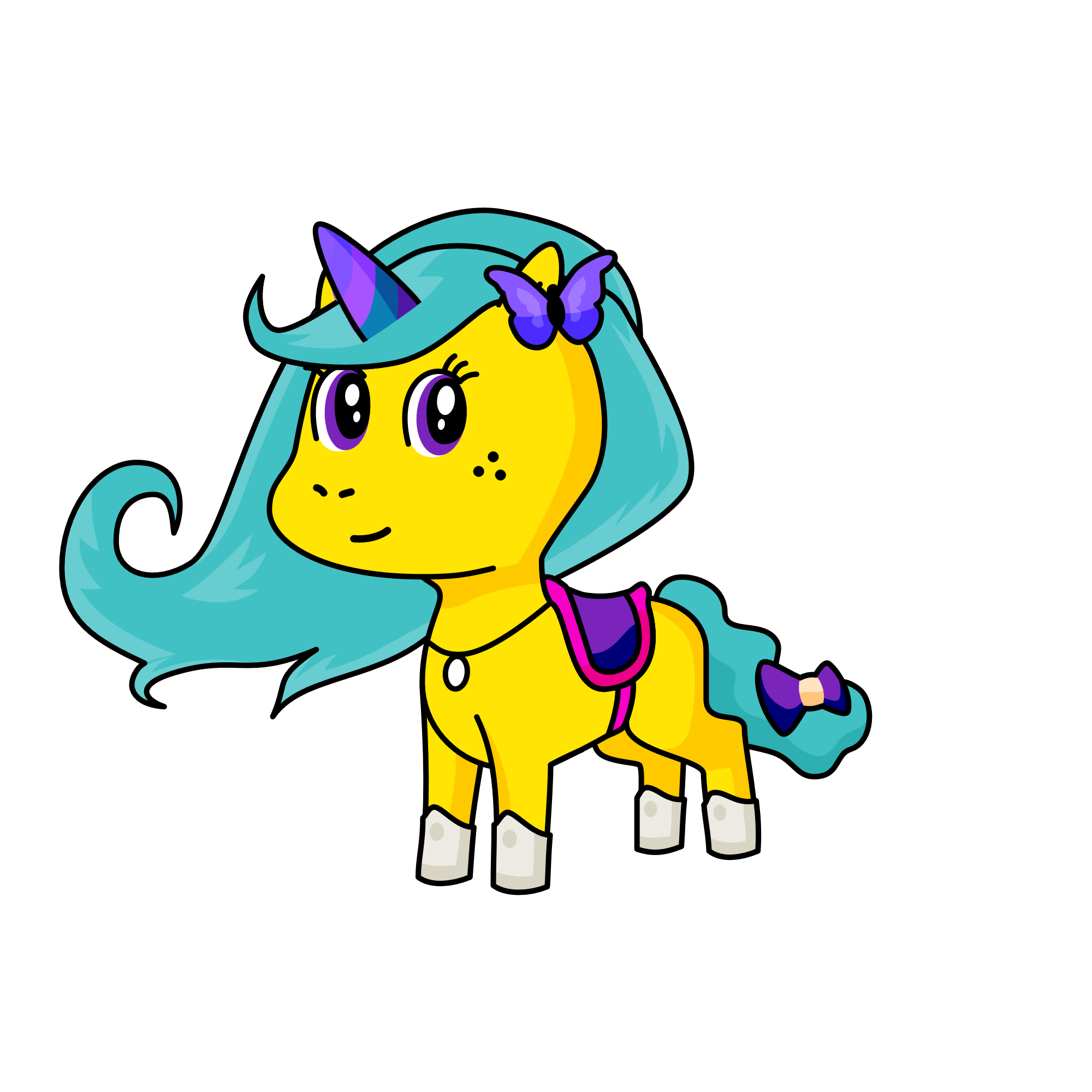 moonflower, the unicorn