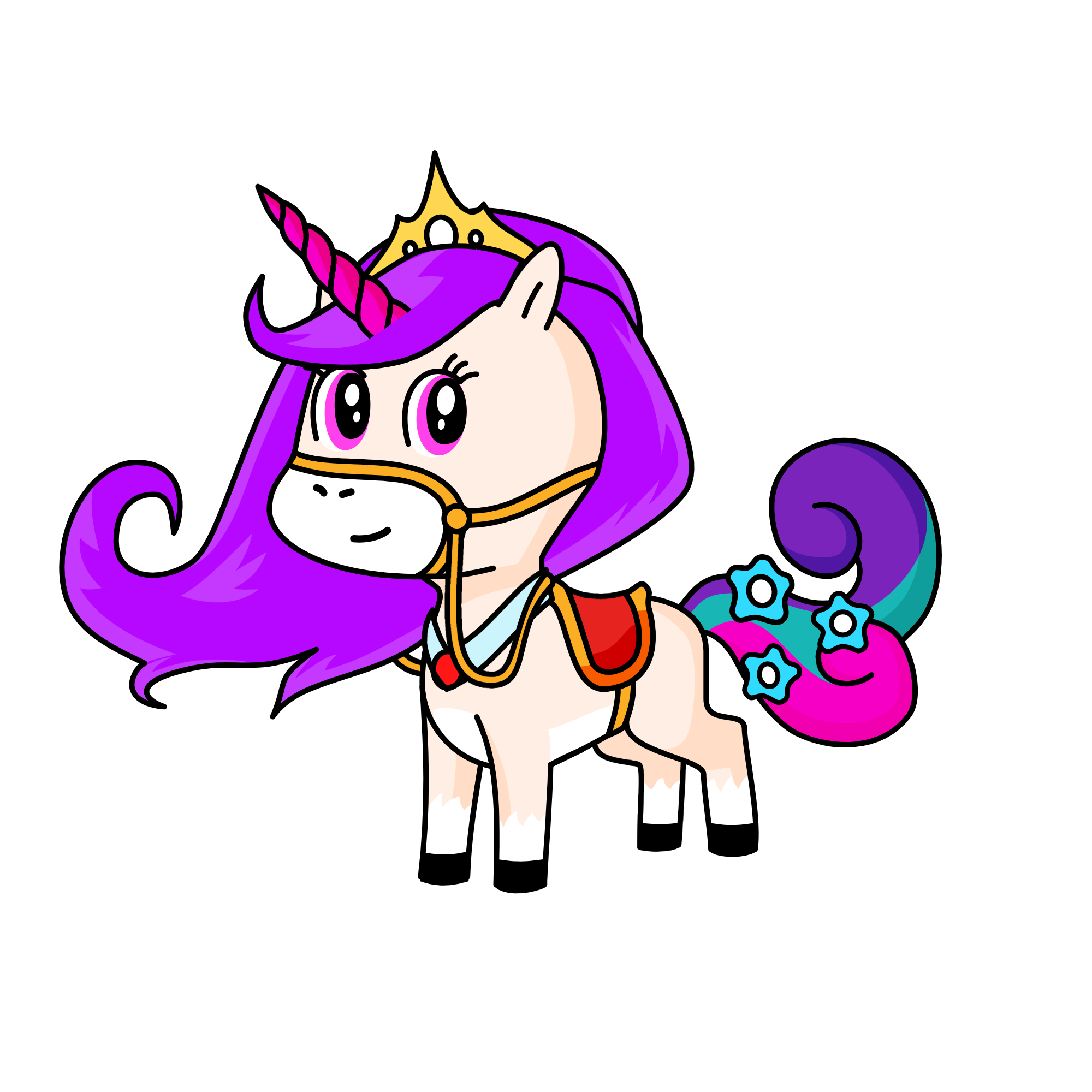 shiny, the unicorn