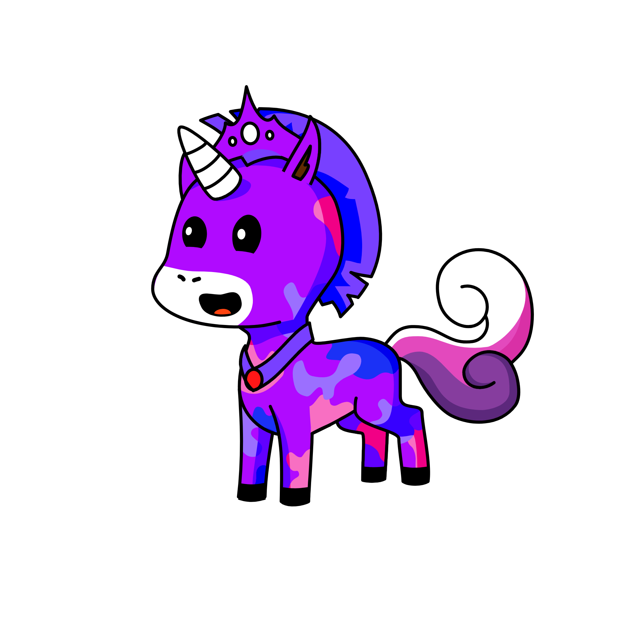 icy lily, the unicorn