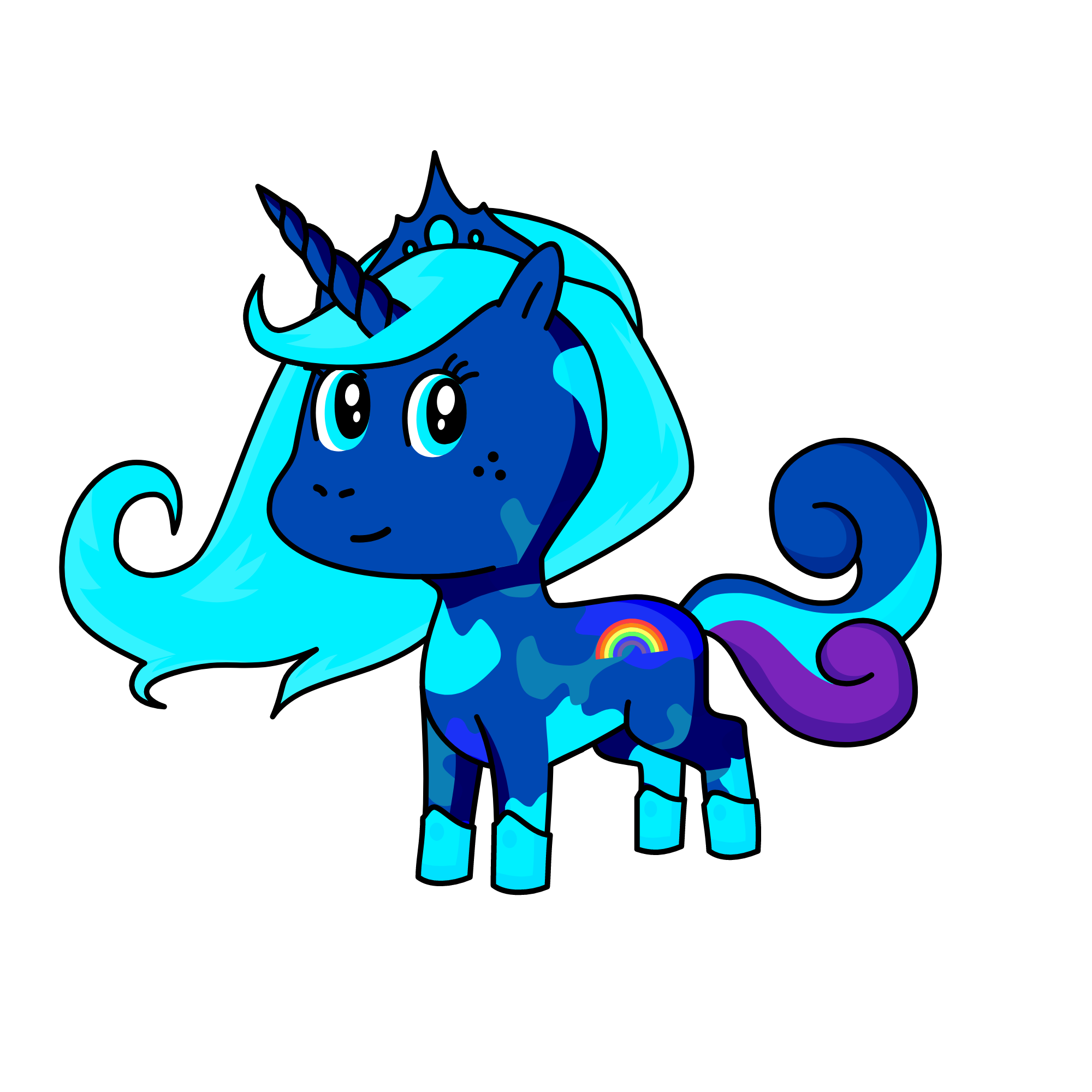 Amelia, the unicorn