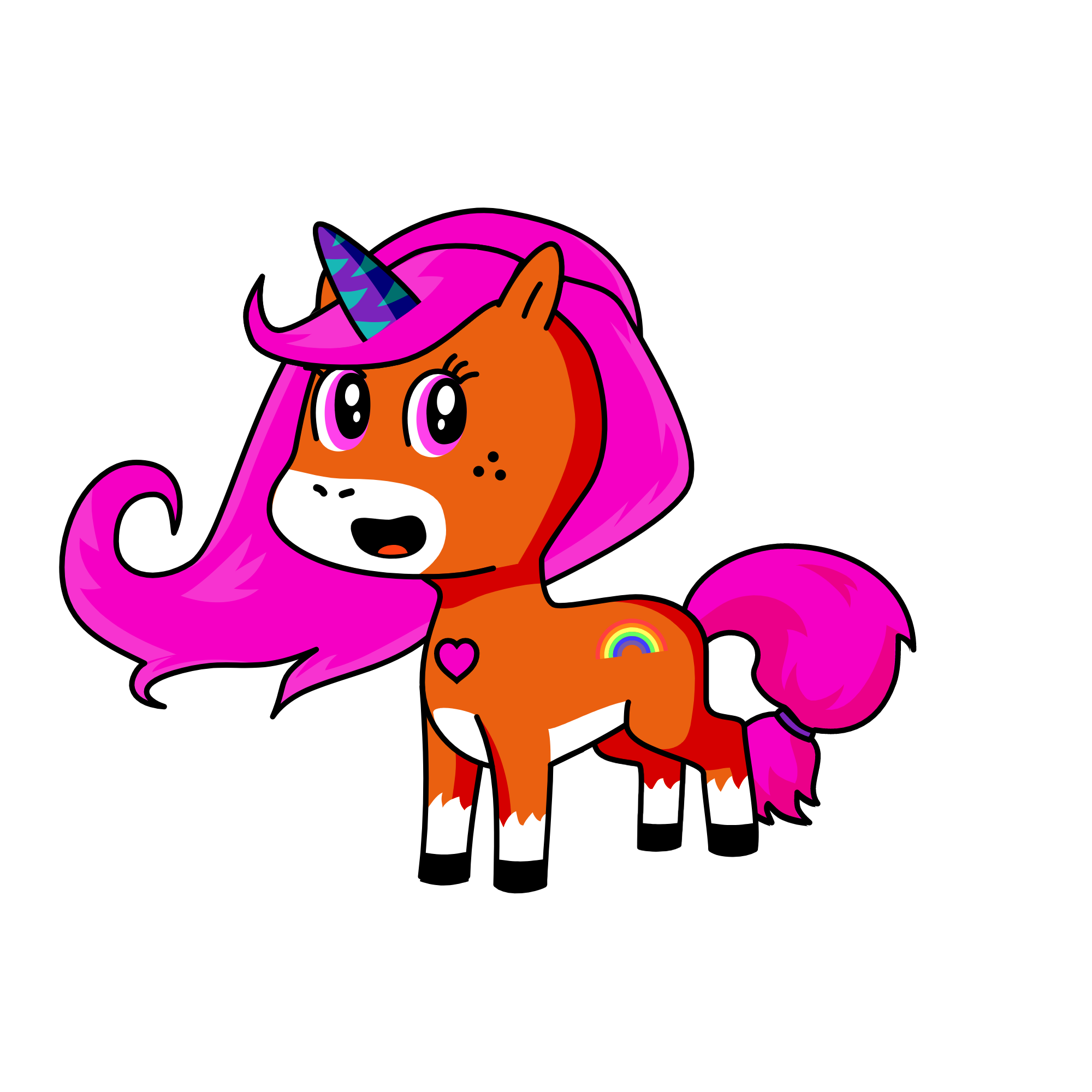 MARINETTE, the unicorn