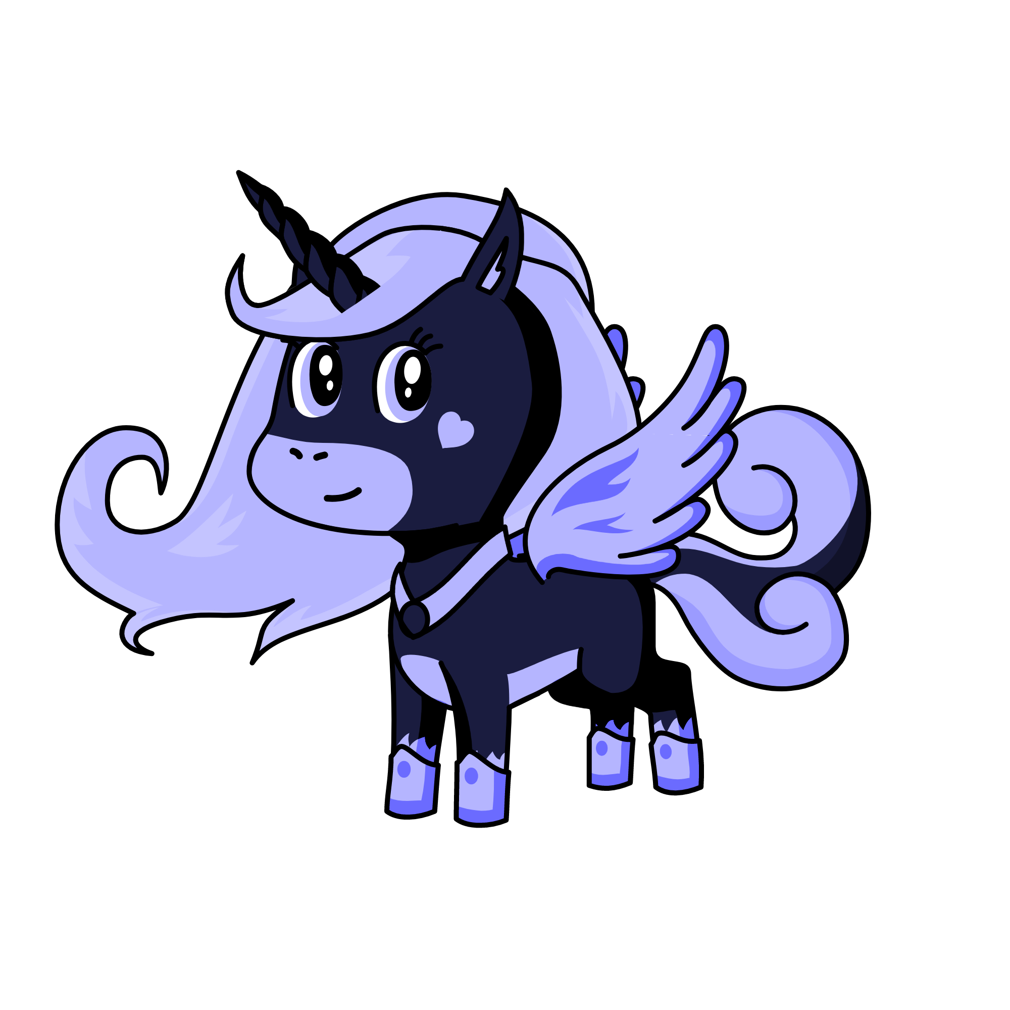 Stormy, the unicorn