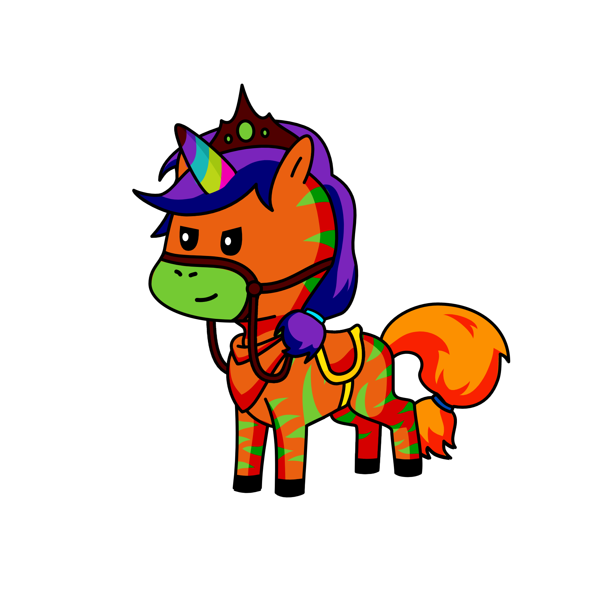 Water Melon, the unicorn