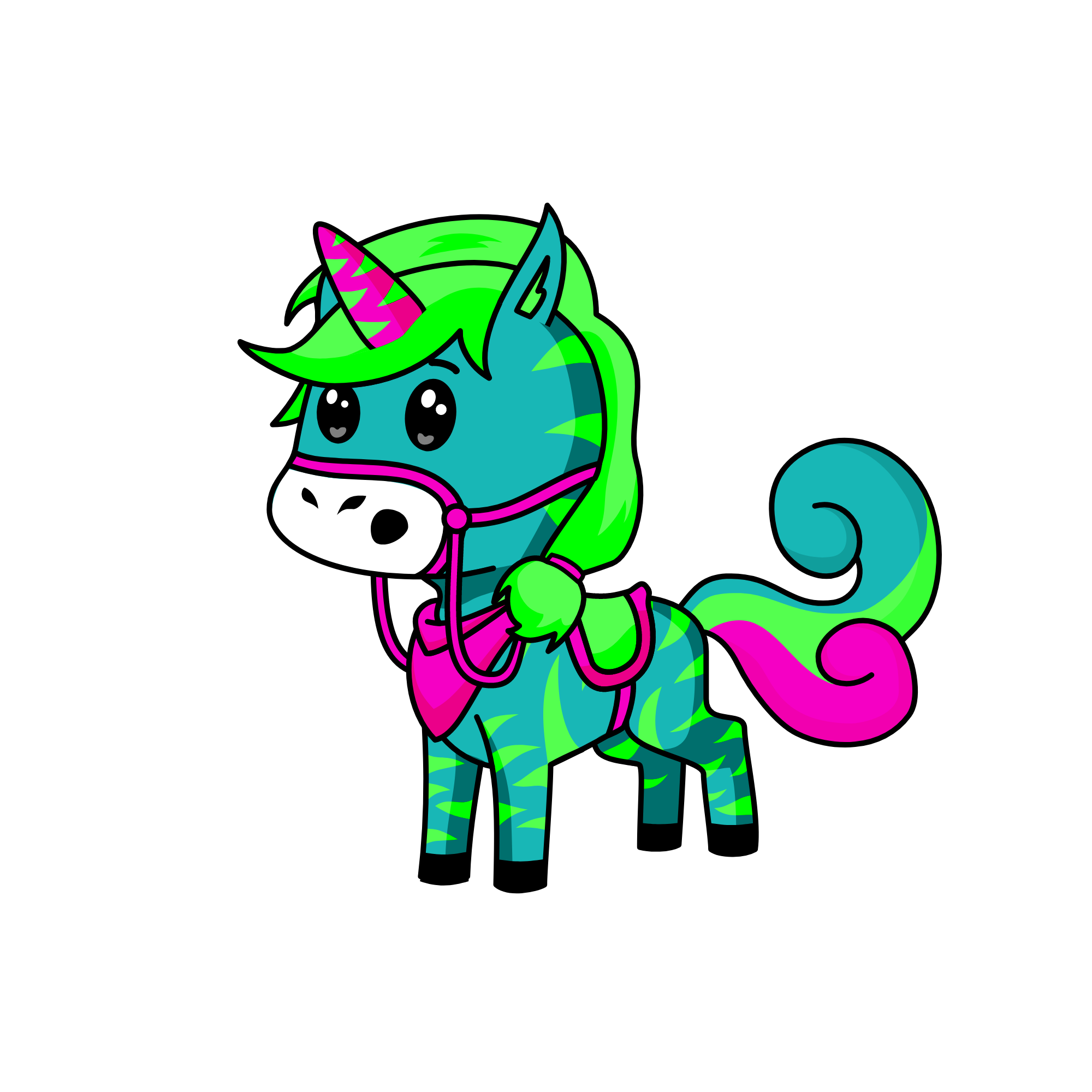 Ligth PZ, the unicorn