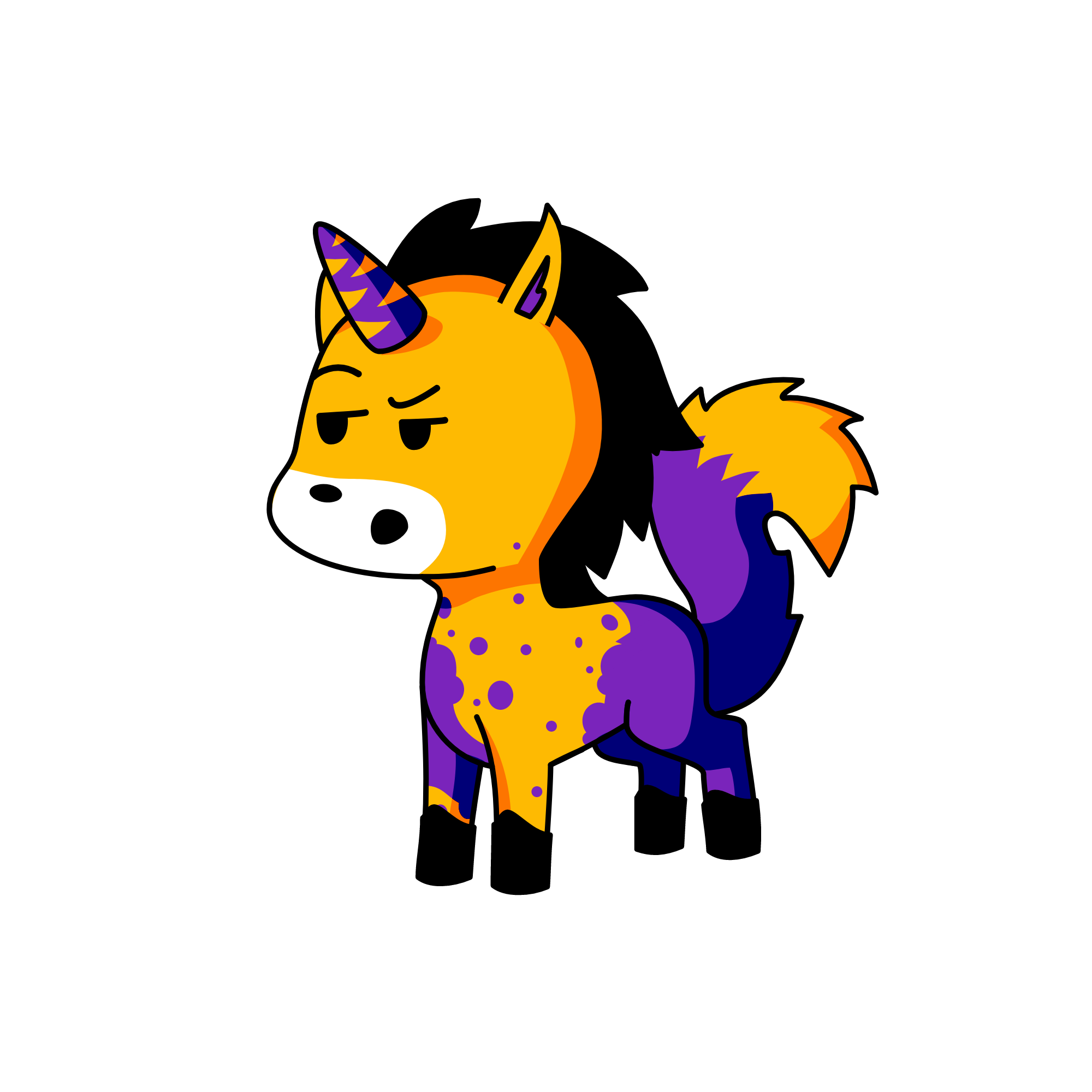Zorro PZ, the unicorn