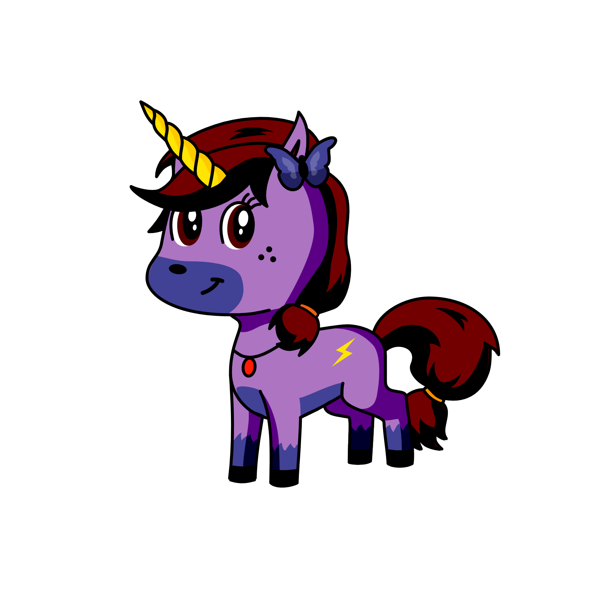 Haylie, the unicorn