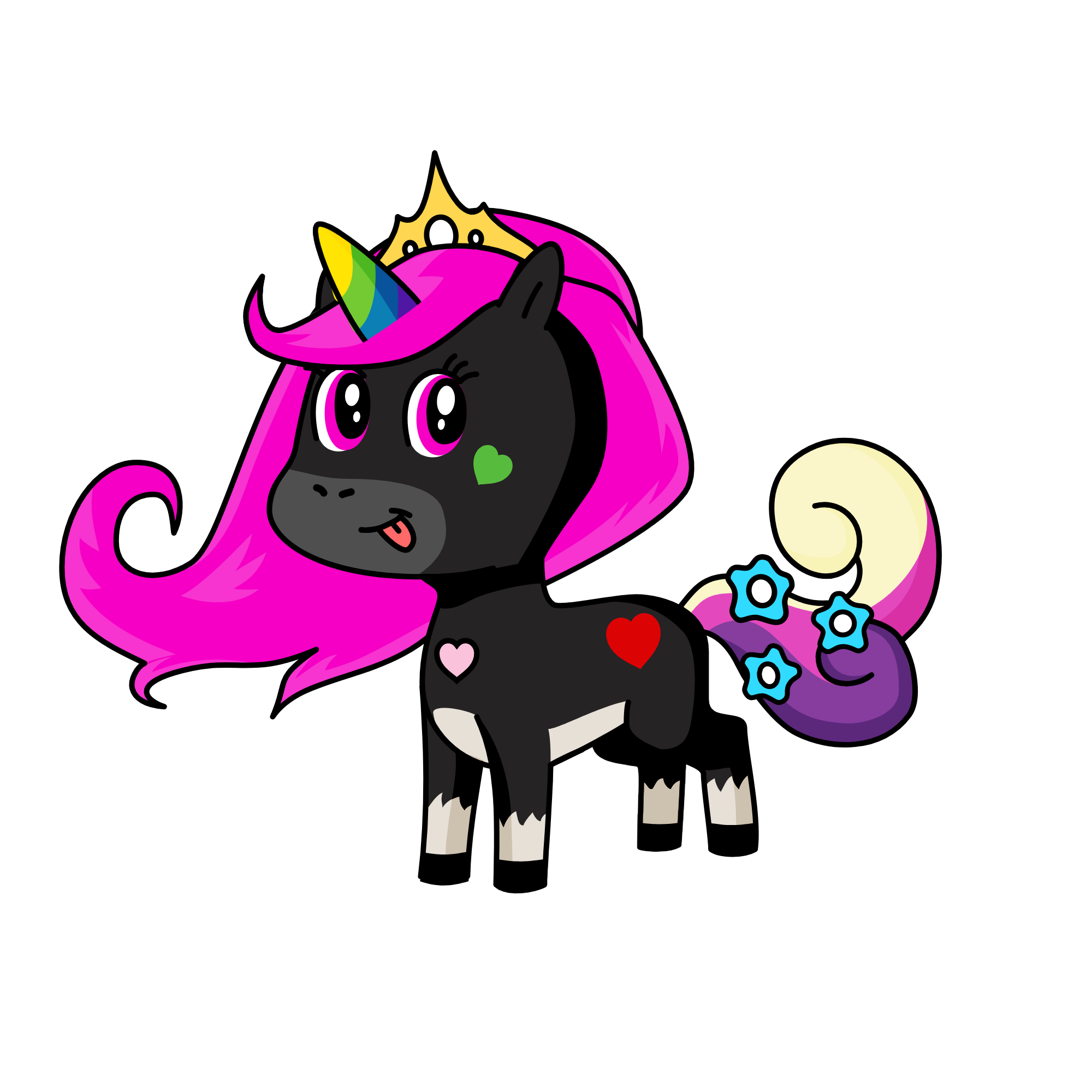 RZ twin, the unicorn