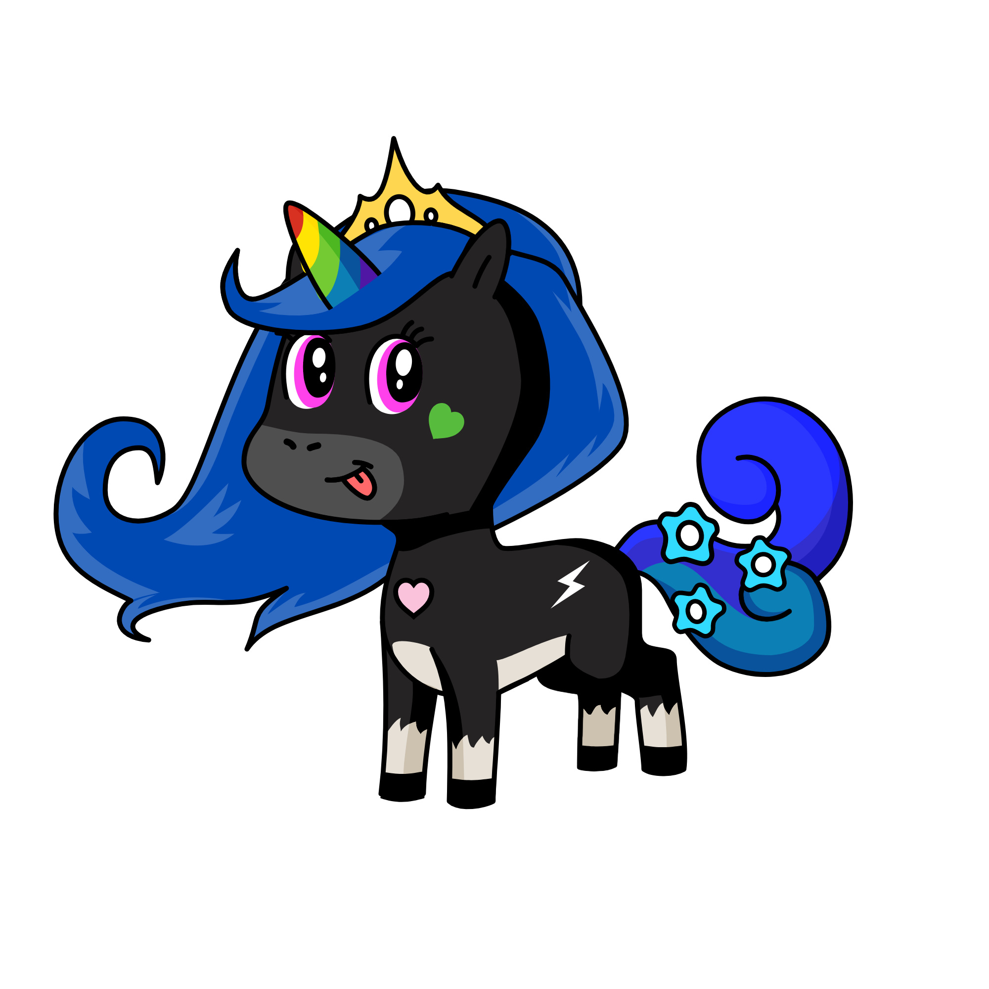 dark moon, the unicorn