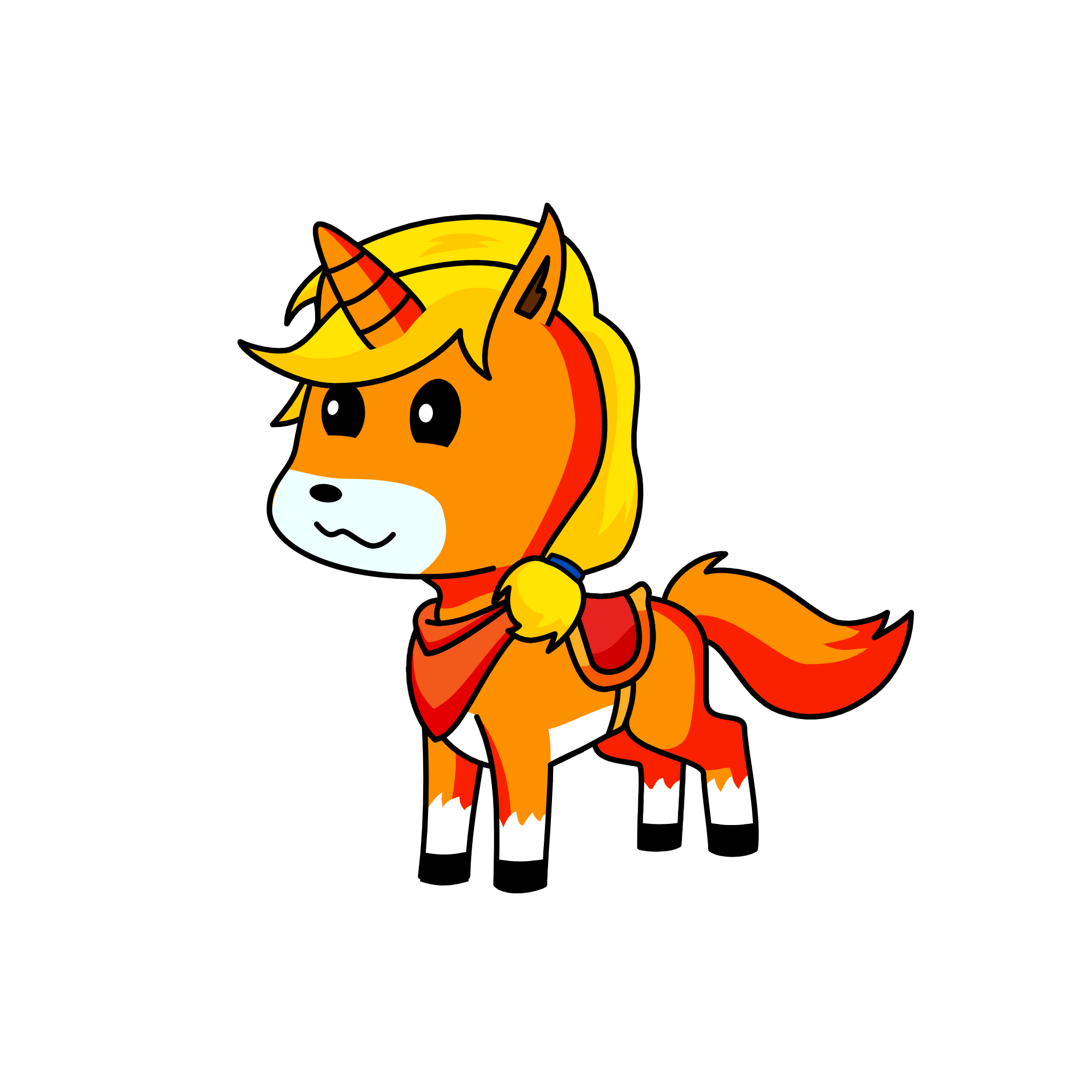 Sophie the foxicorn, the unicorn