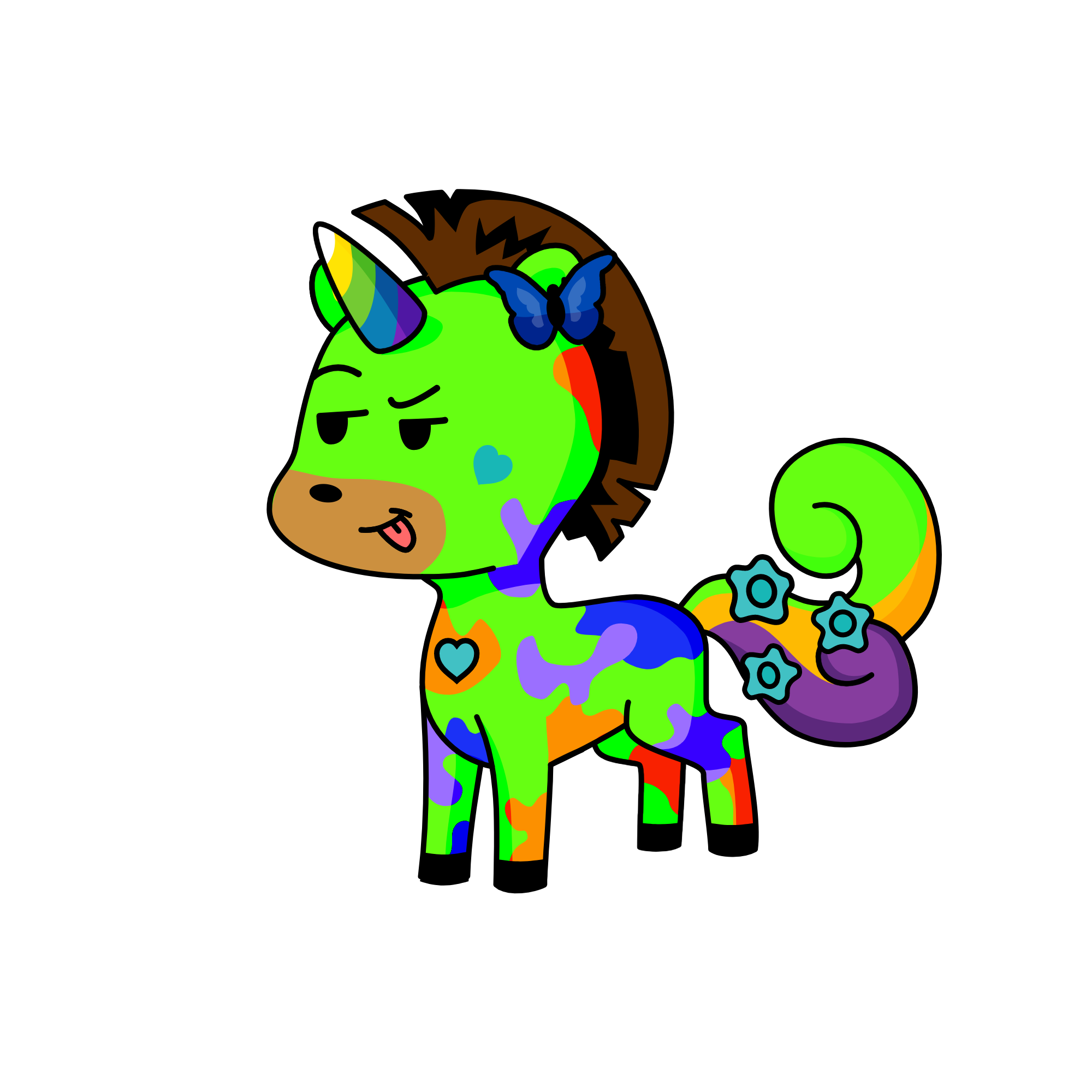 Makmakbajade, the unicorn