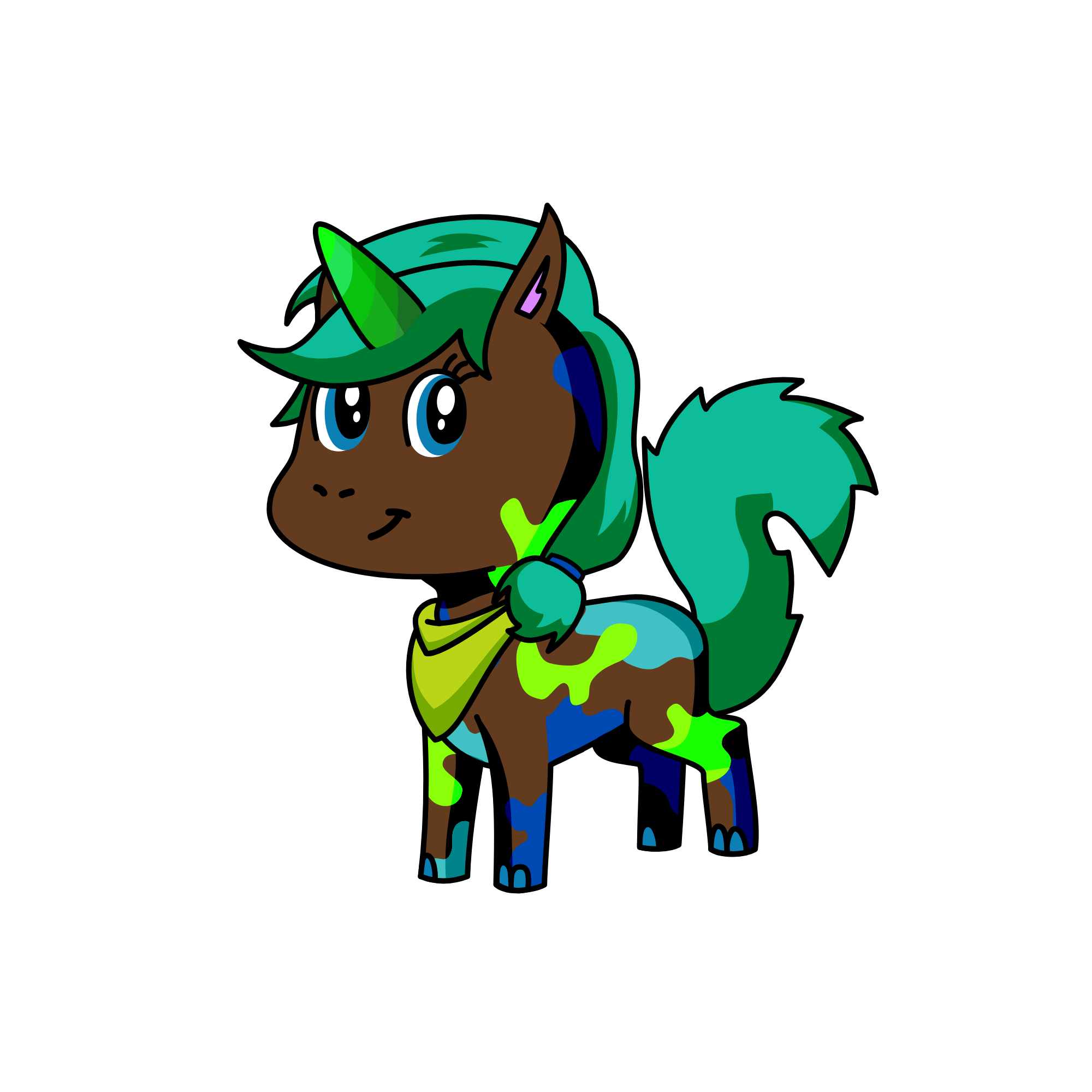 Lagoon, the unicorn