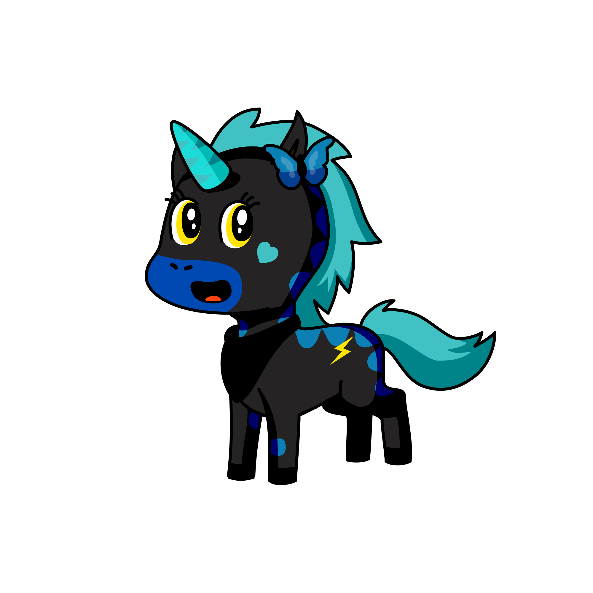 Ace, the unicorn