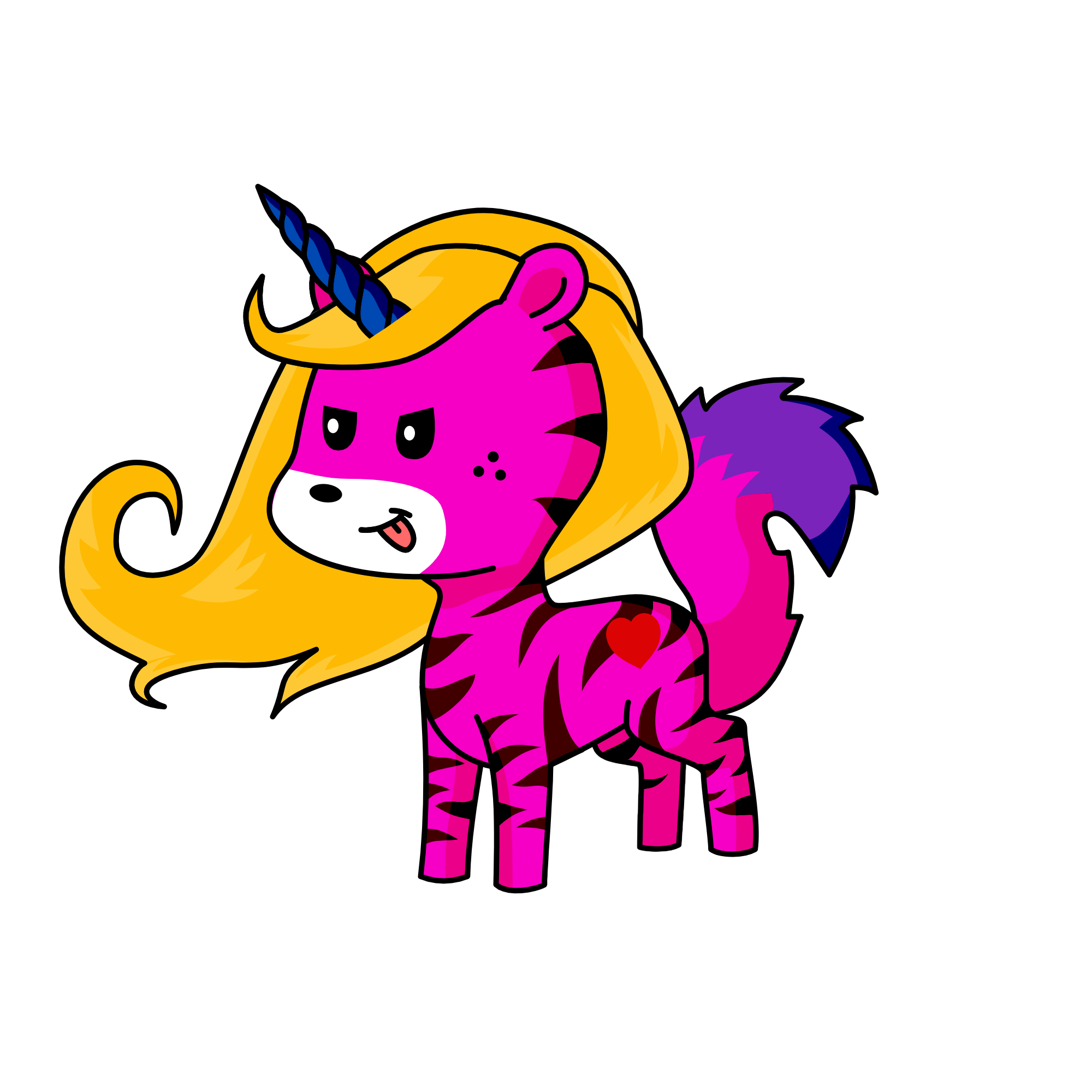 funky, the unicorn