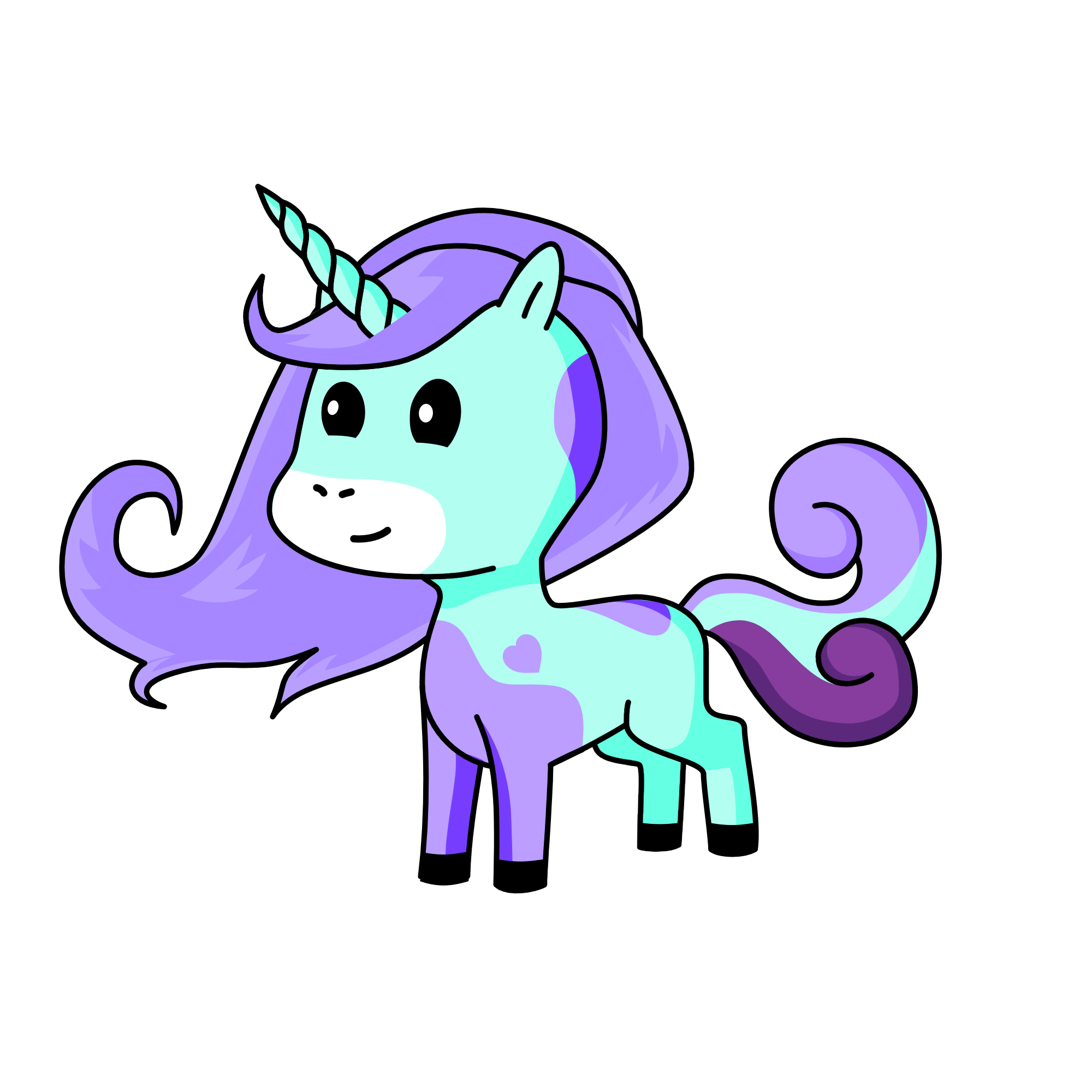 Allegra, the unicorn