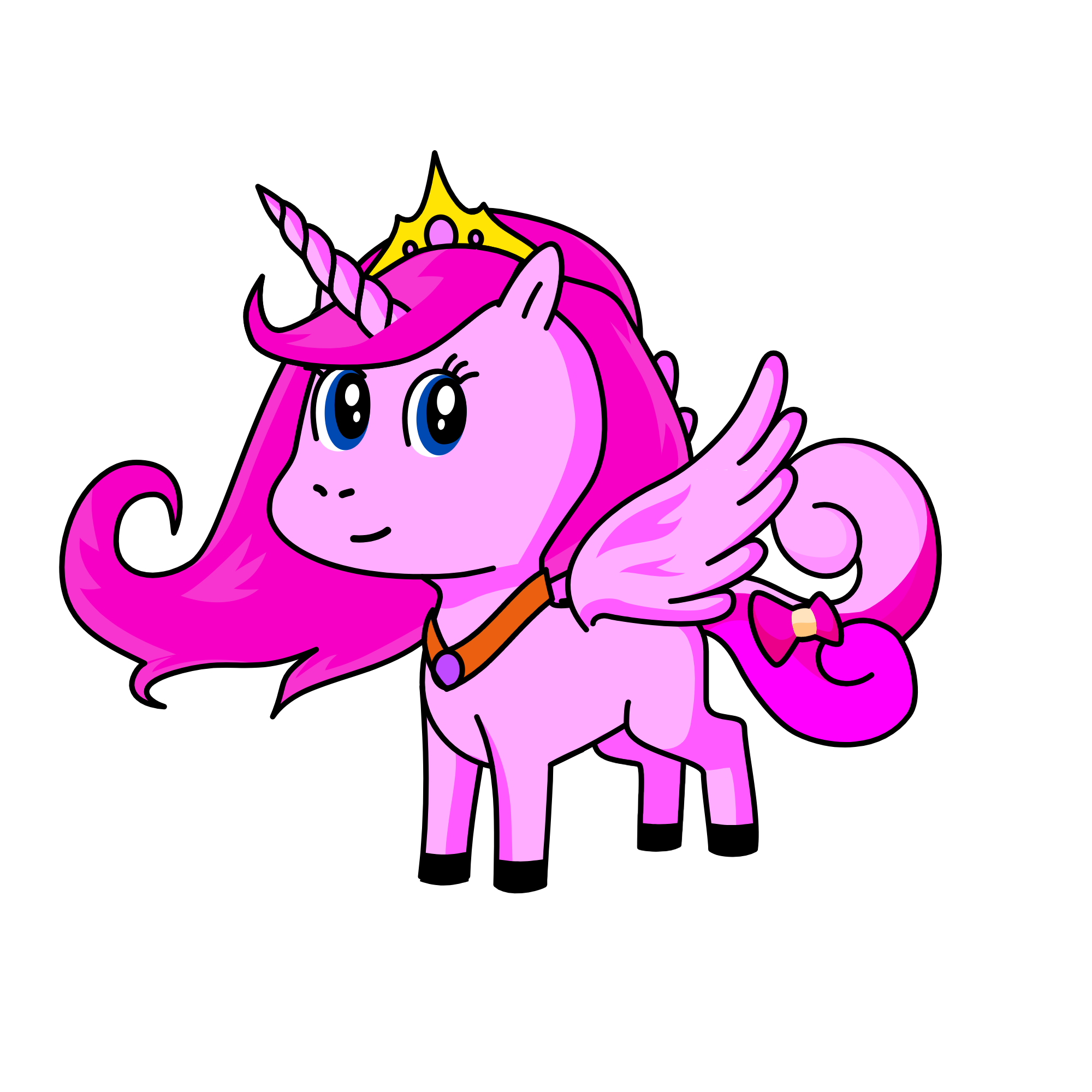 cottoncandy cake, the unicorn