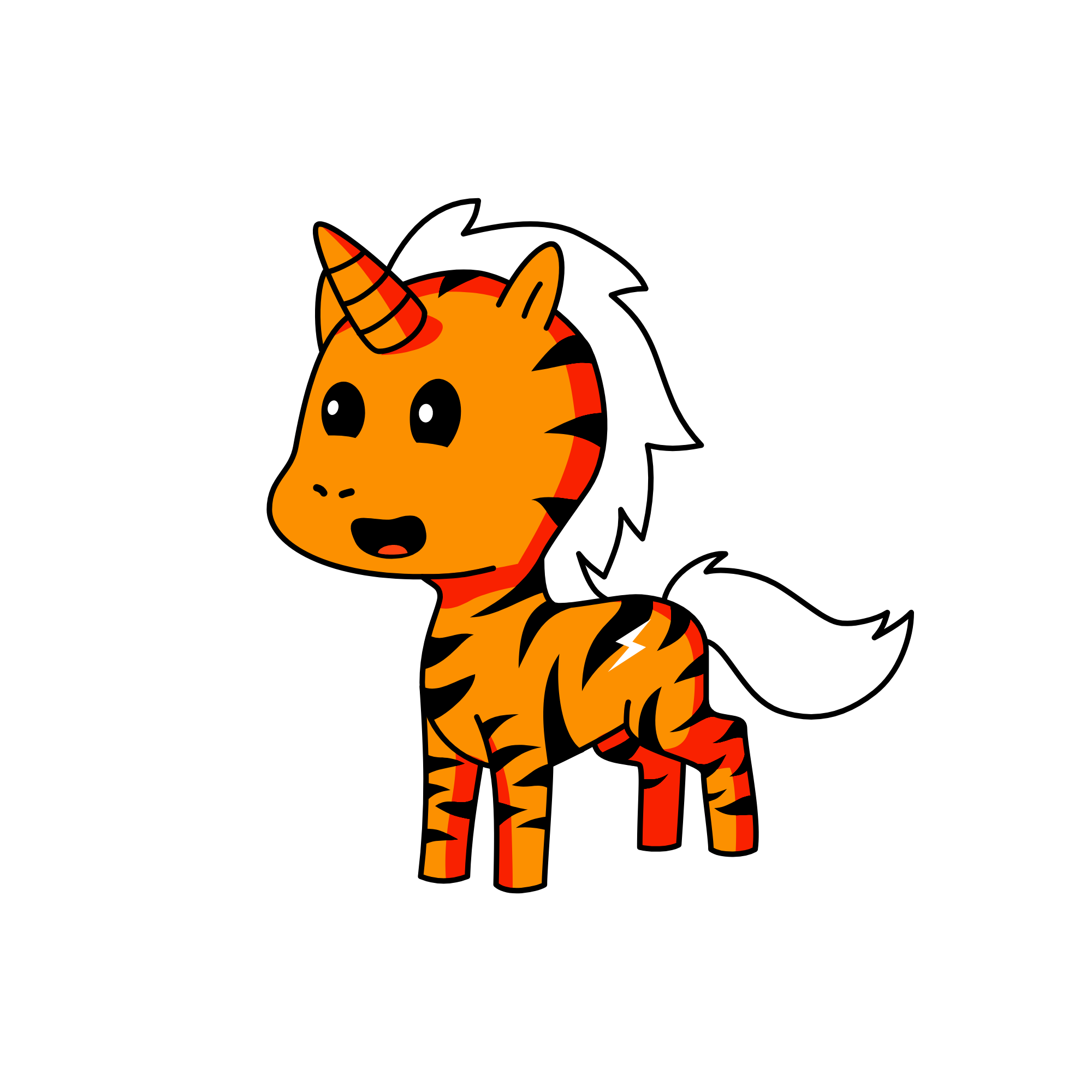 Tiger, the unicorn