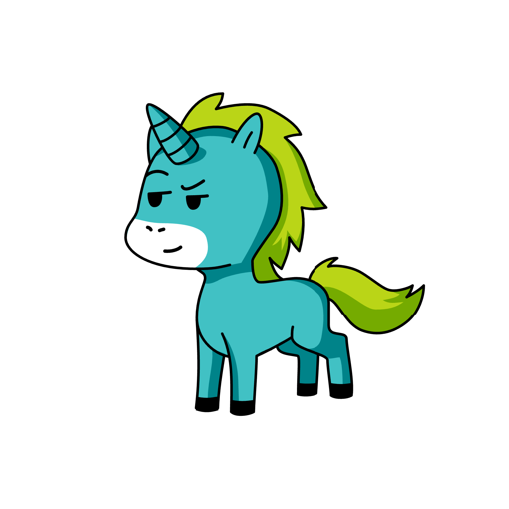 desktopPC, the unicorn