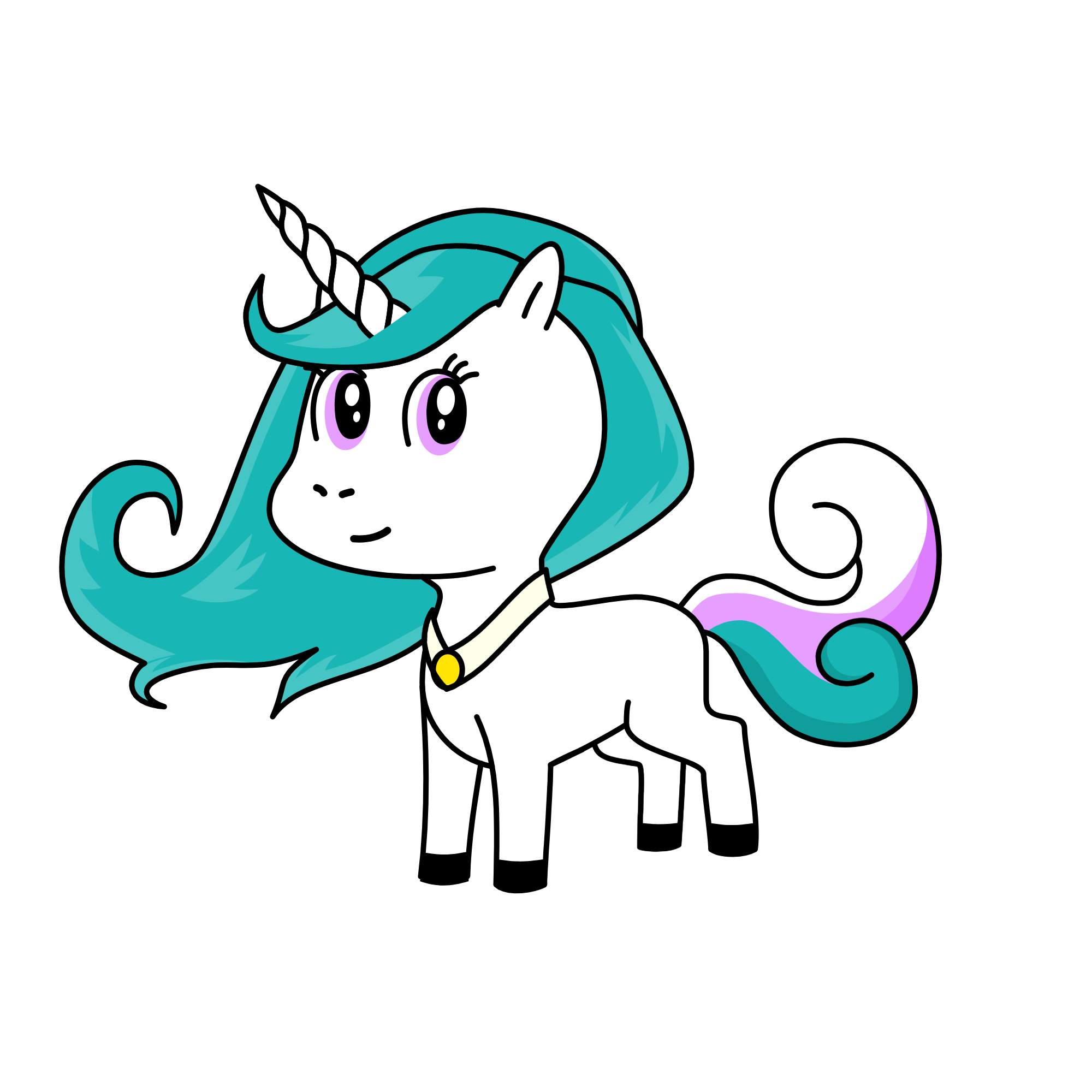 Celestia, the unicorn