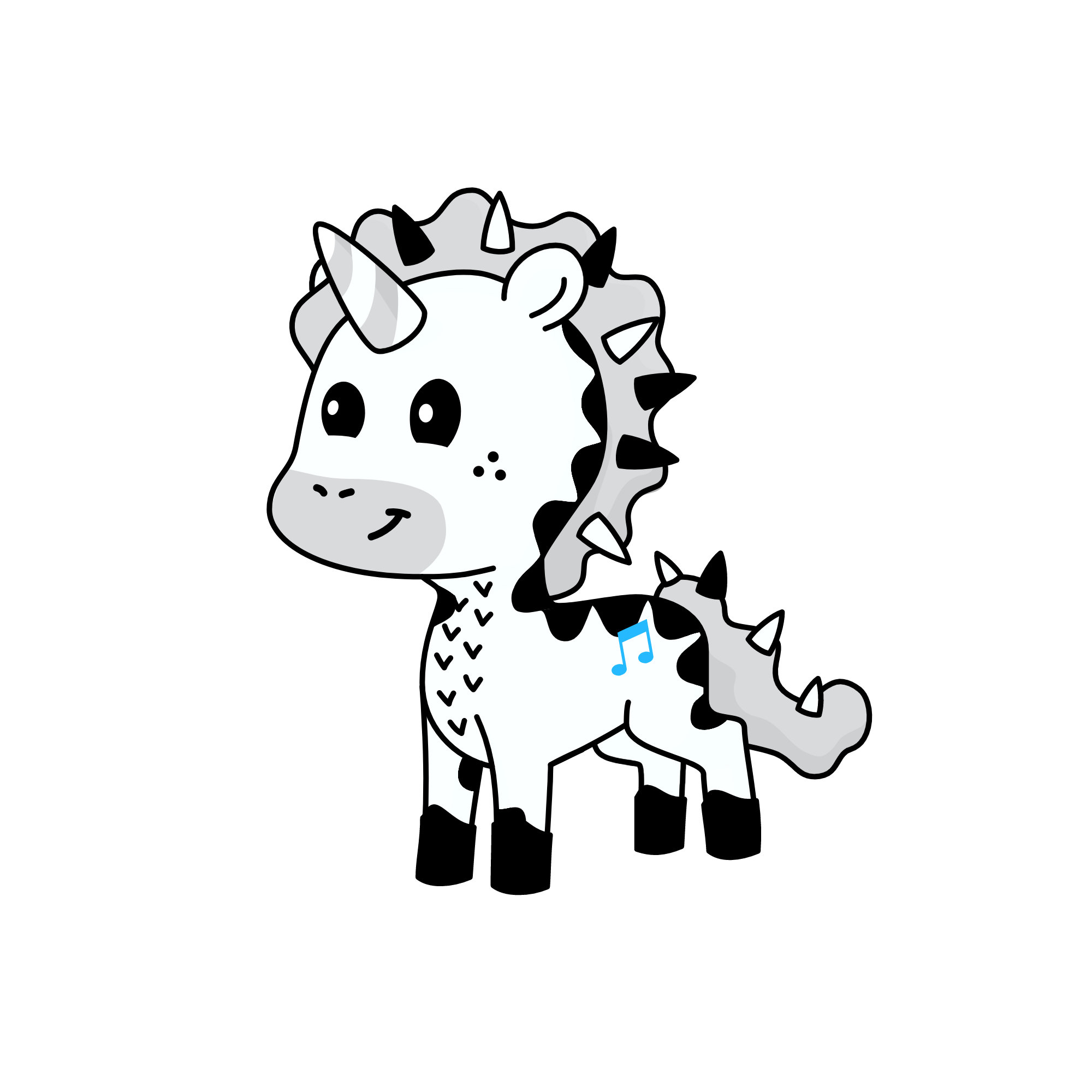 Disco, the unicorn