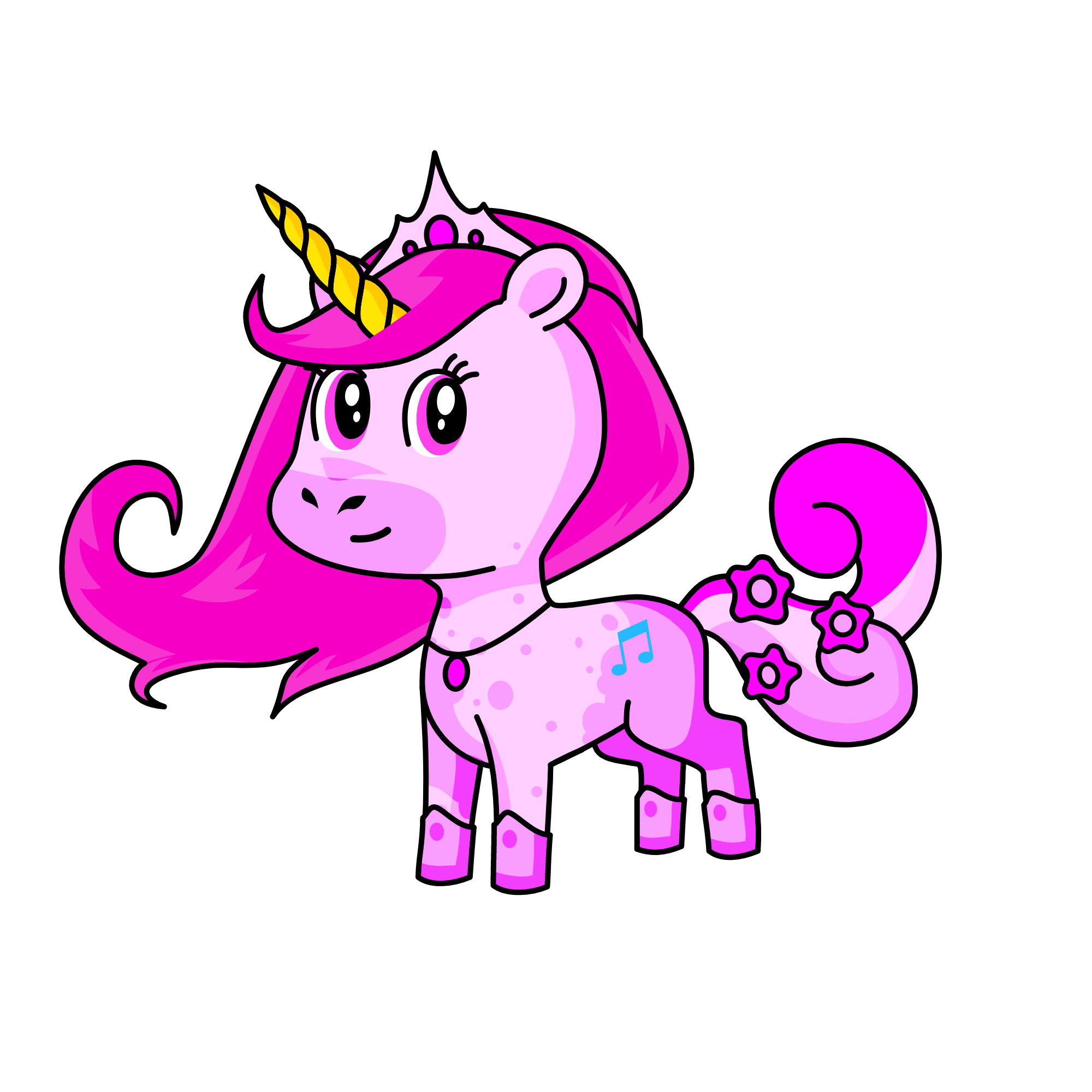 Ballerina, the unicorn