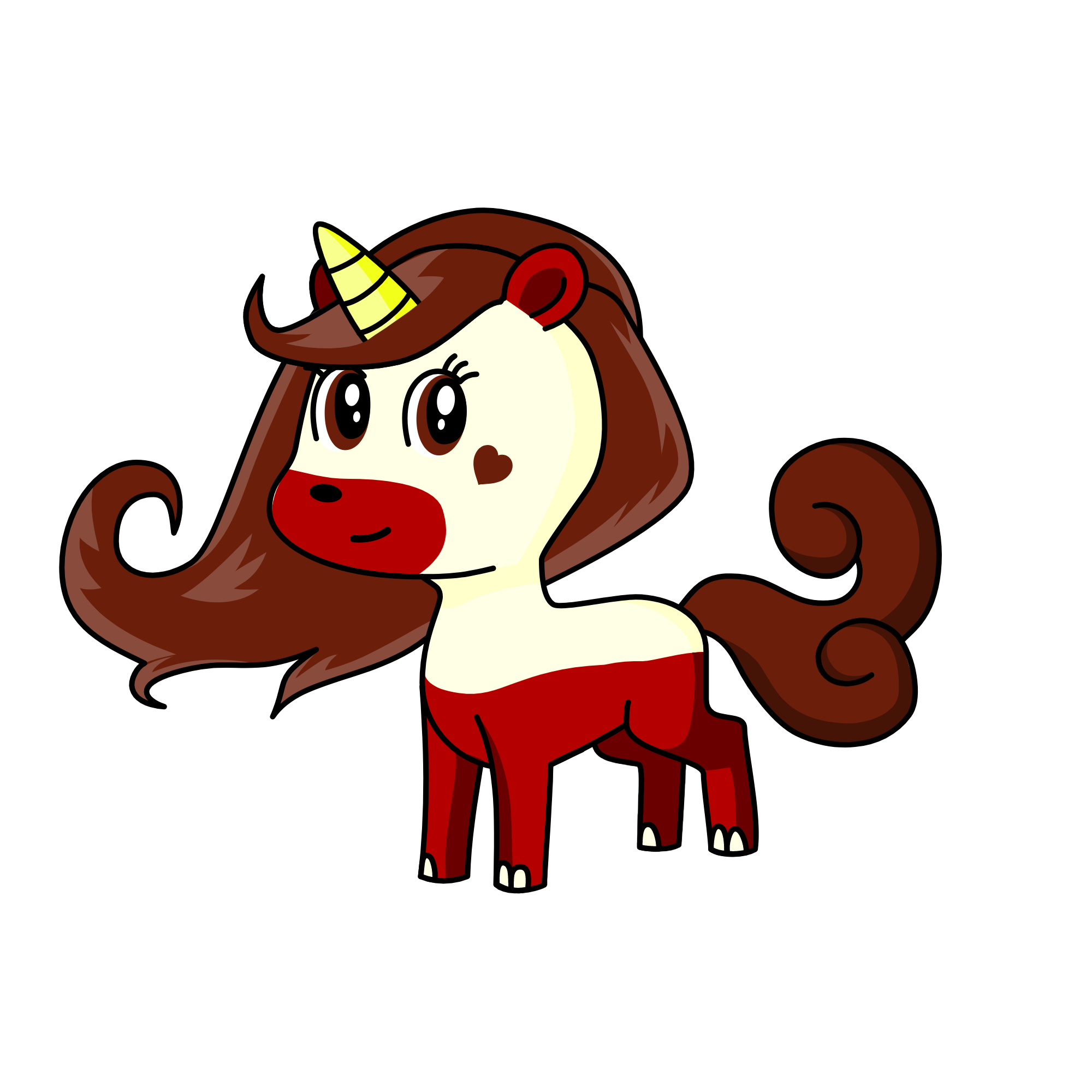 Red Velvet, the unicorn