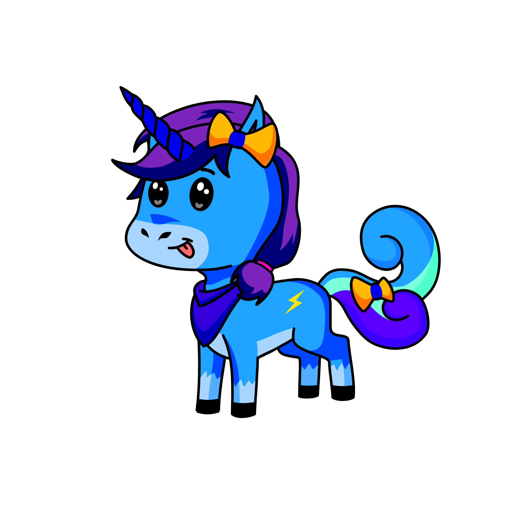 Cutie, the unicorn