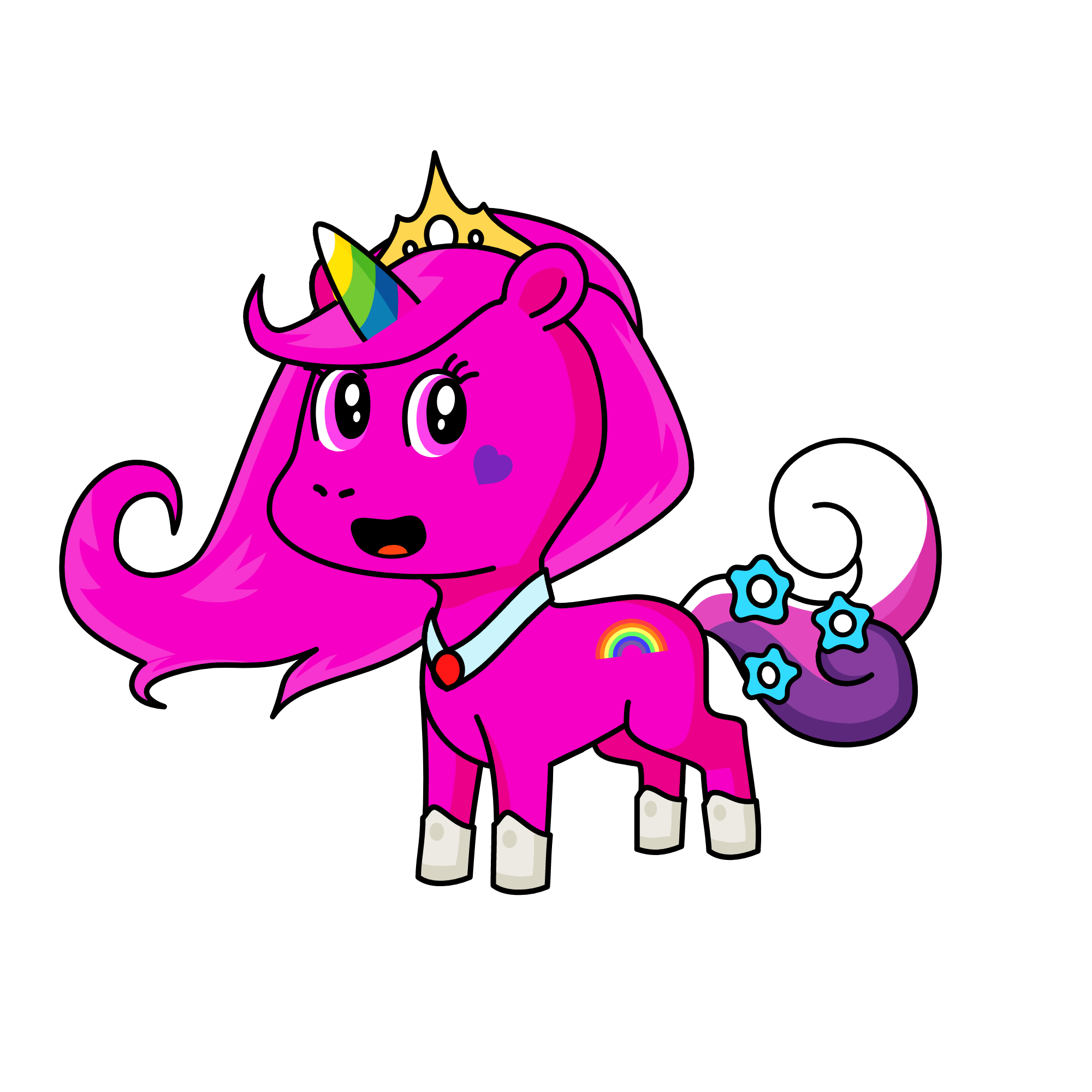ice cream , the unicorn