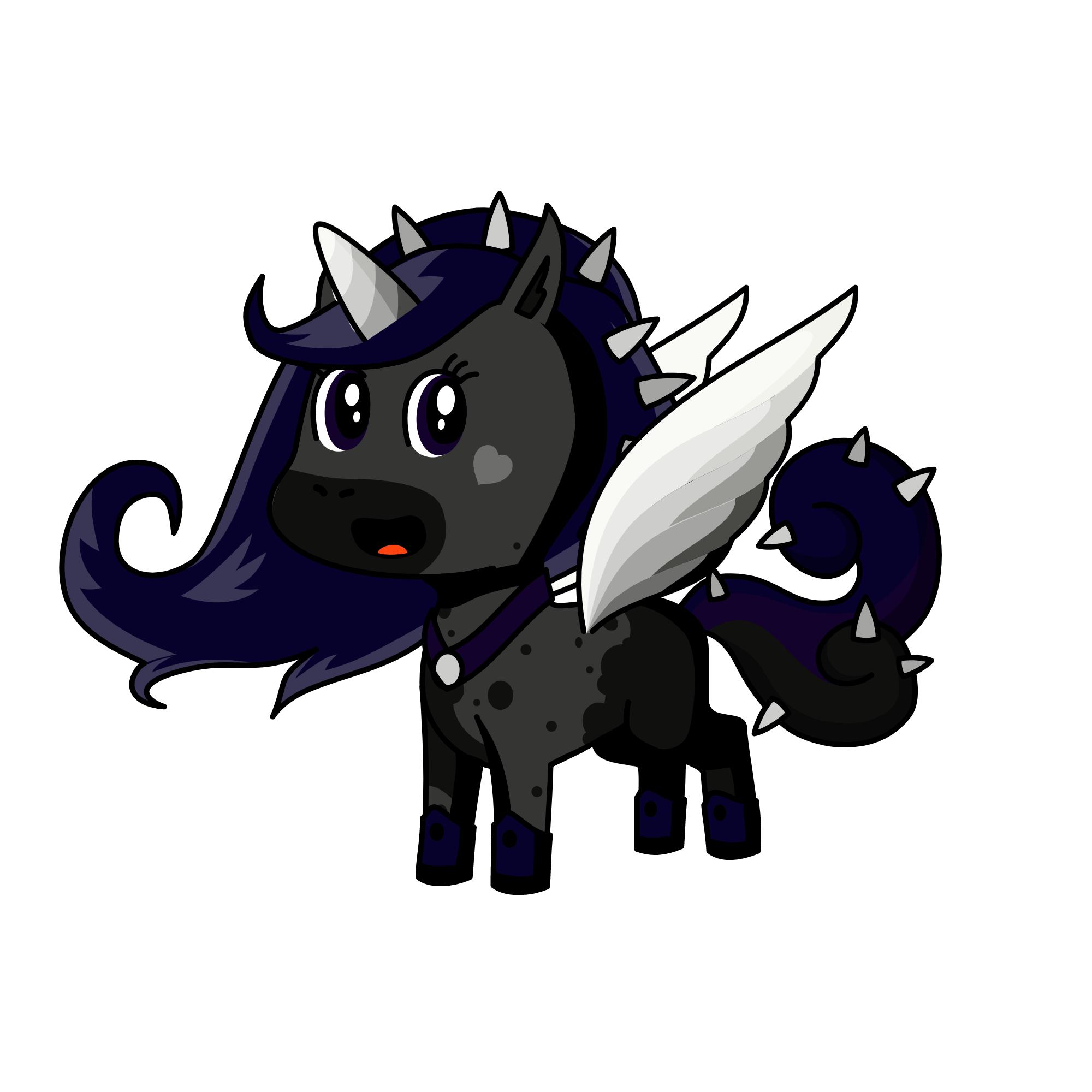 Midnight, the unicorn