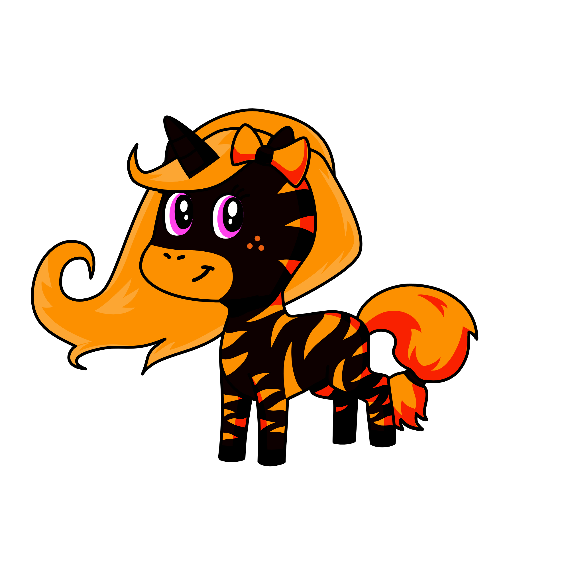 tigers, the unicorn