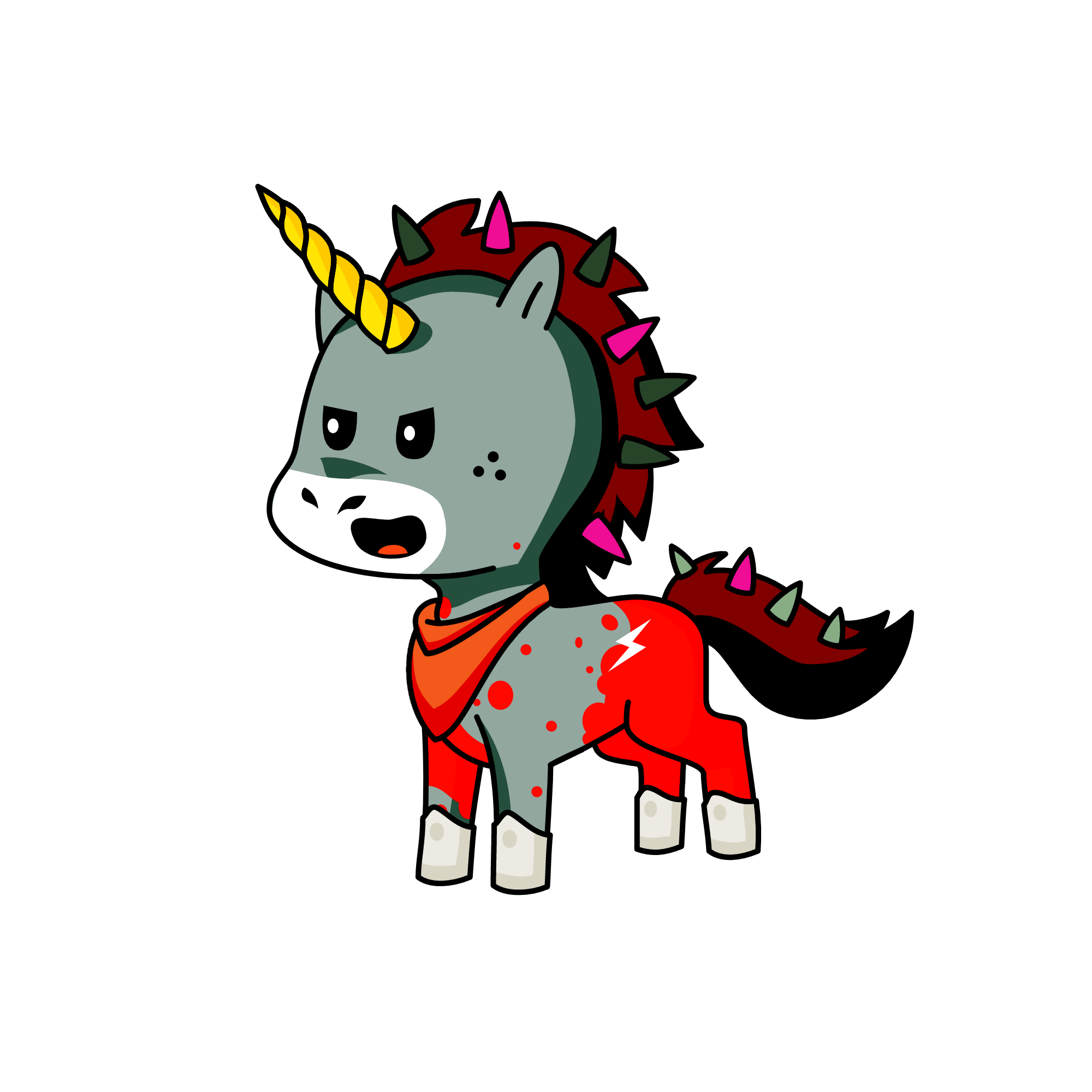 Rock n Roll, the unicorn