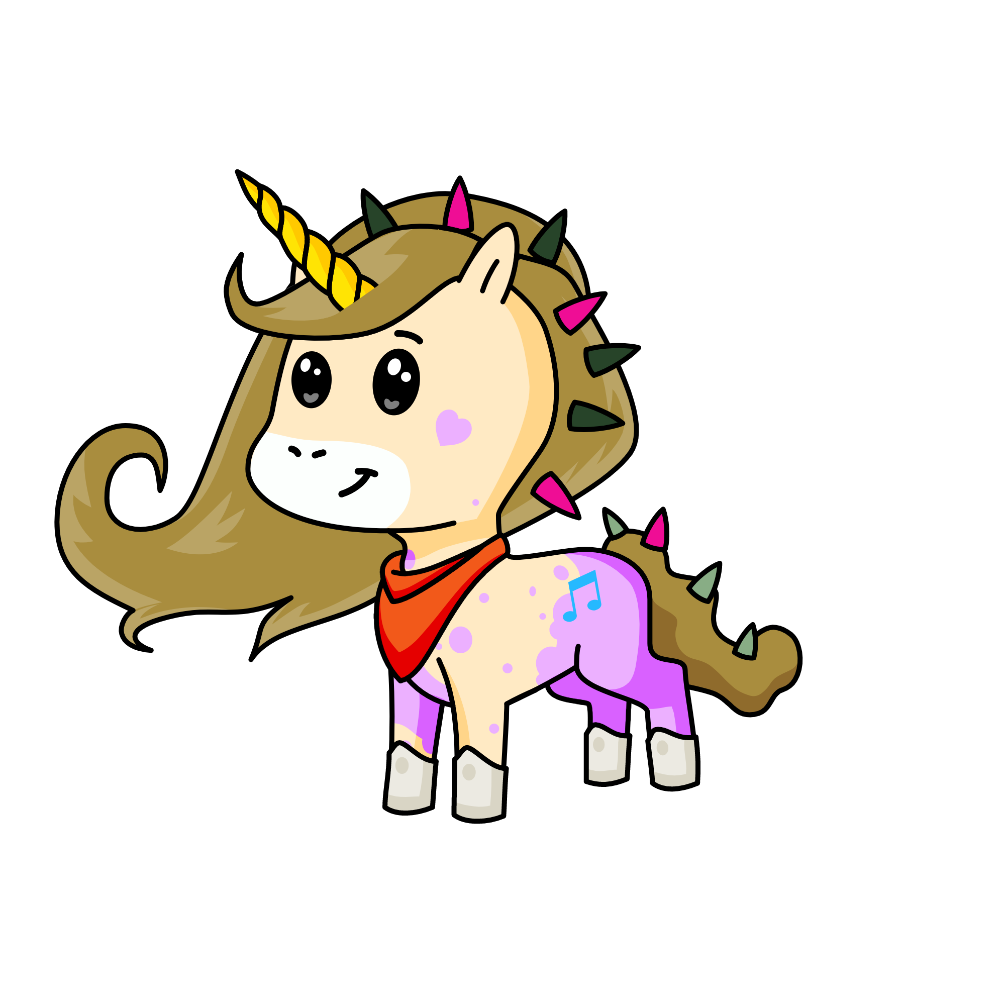 Molly, the unicorn