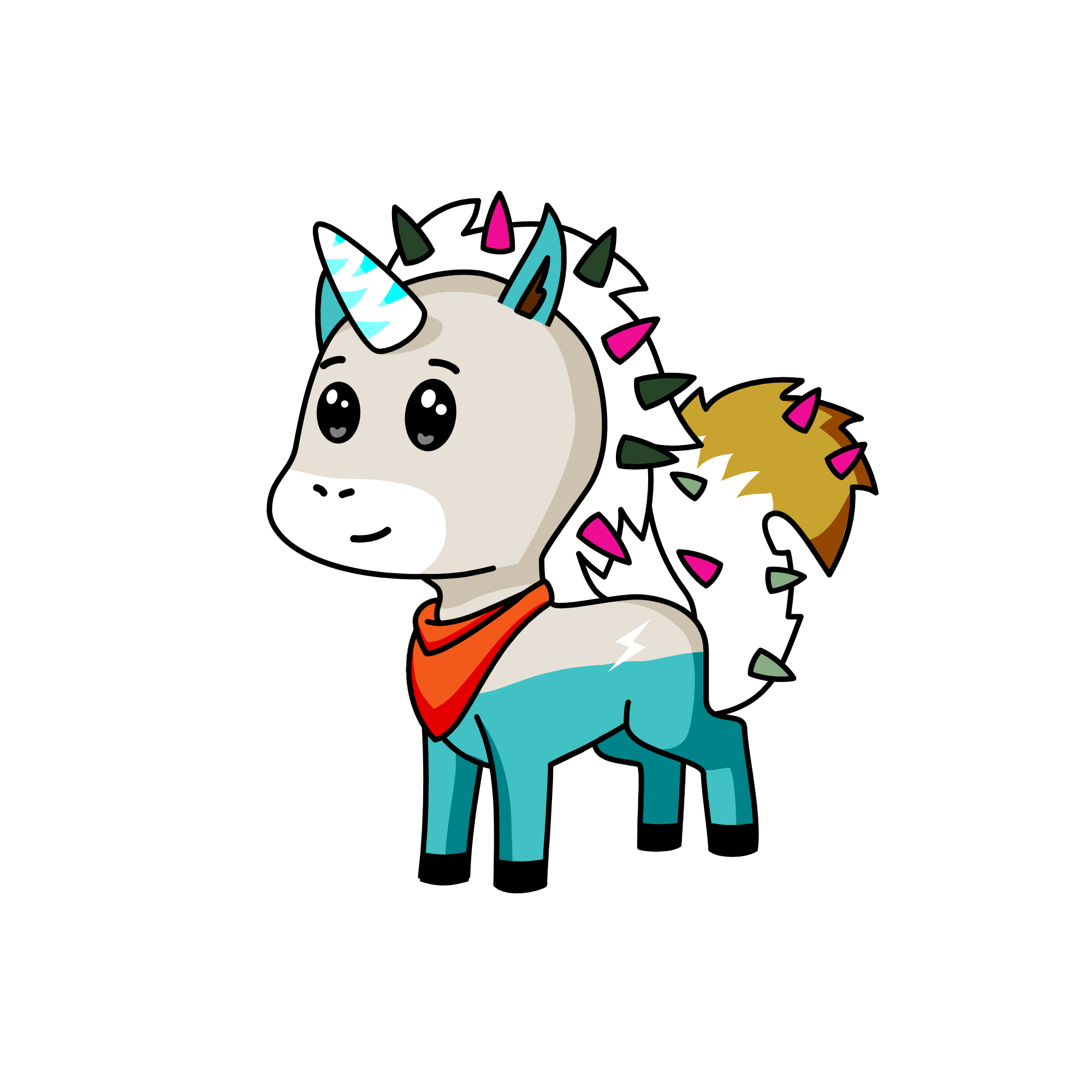 Snowy, the unicorn