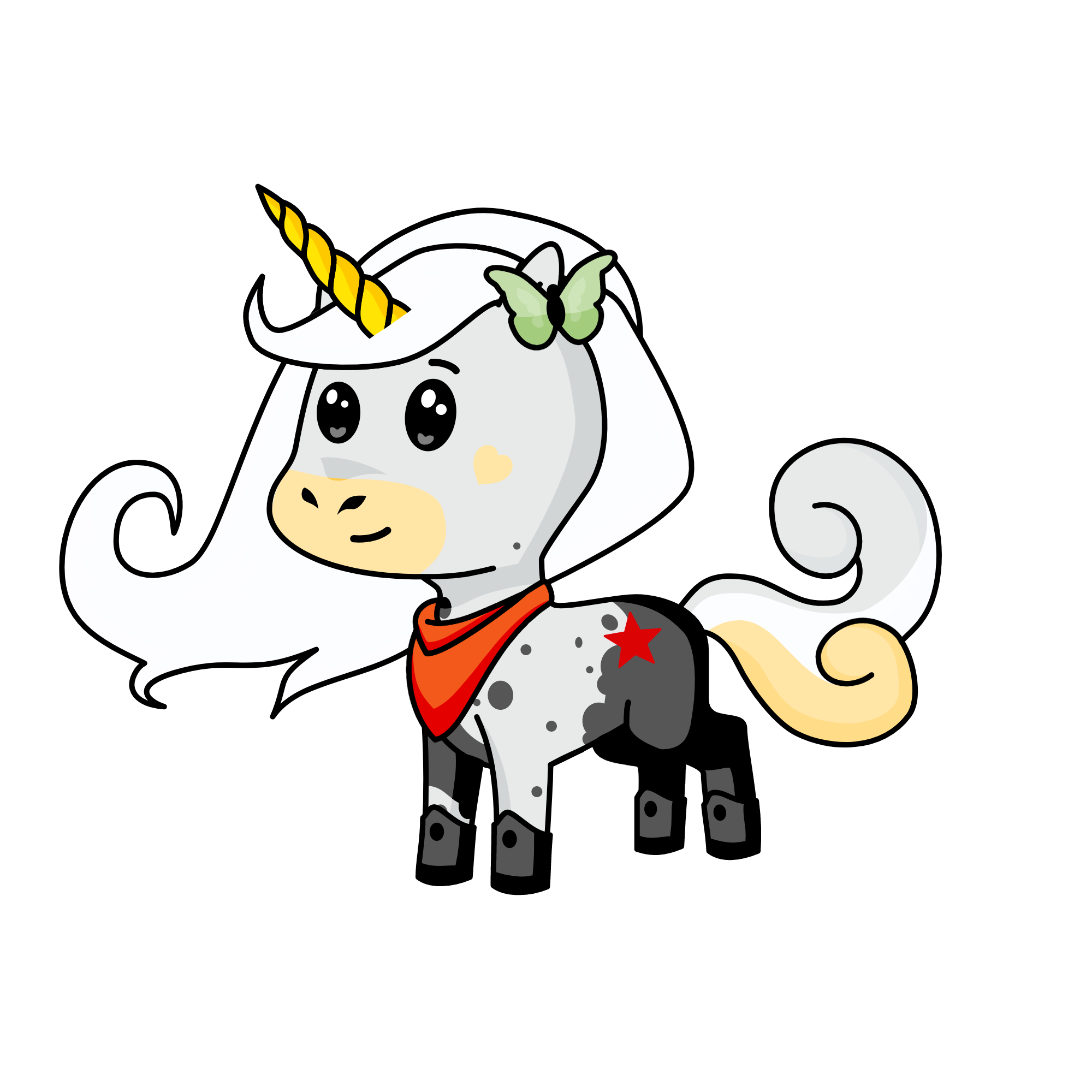 Windy, the unicorn