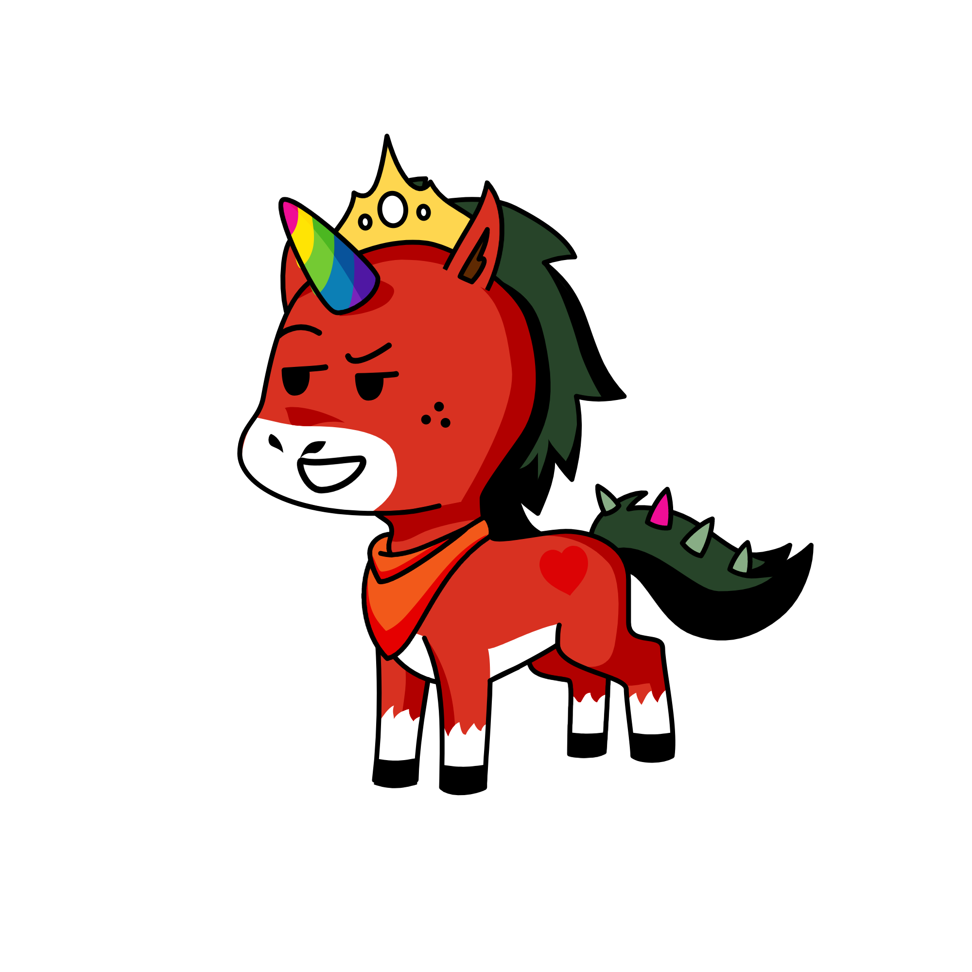 Rose, the unicorn