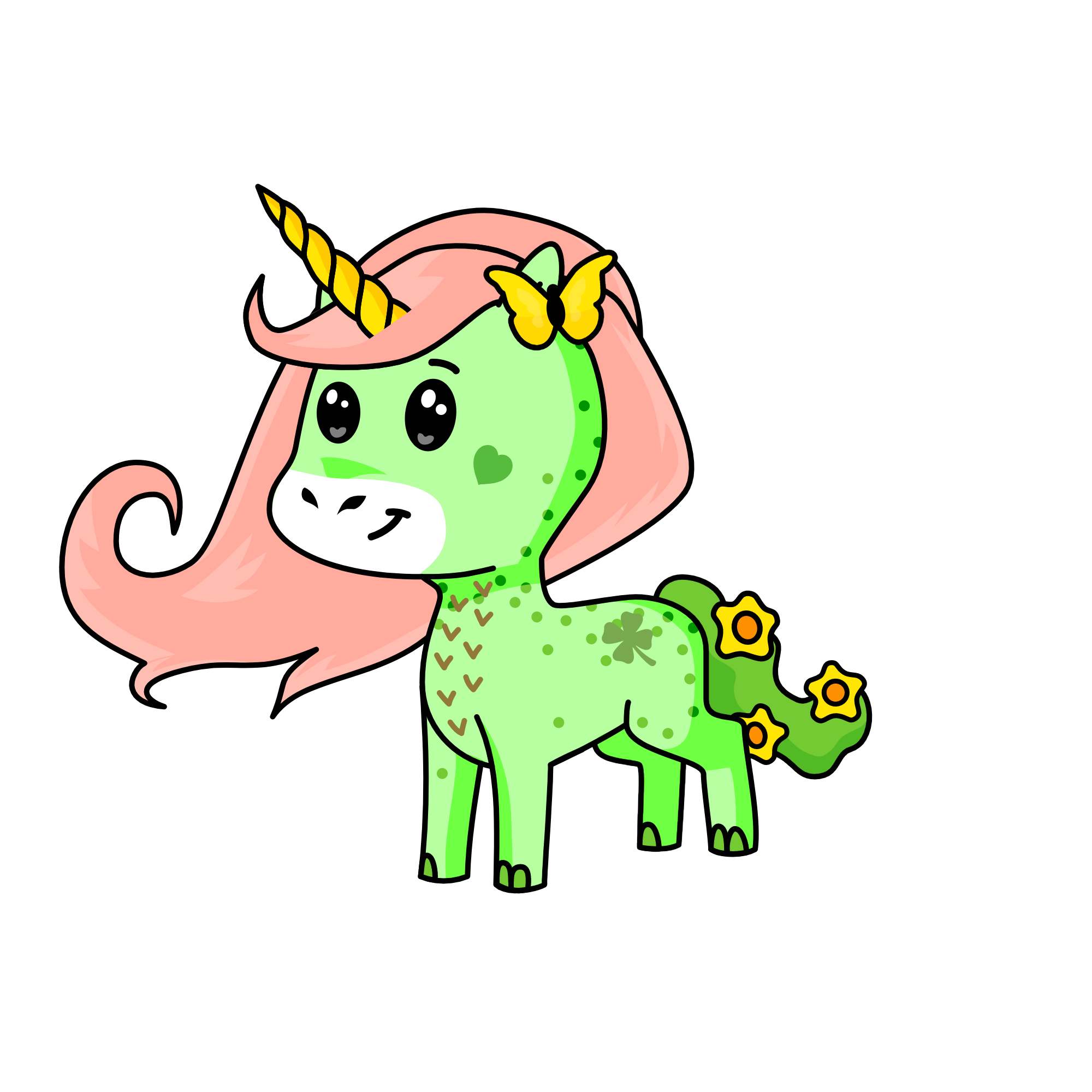 Rose, the unicorn