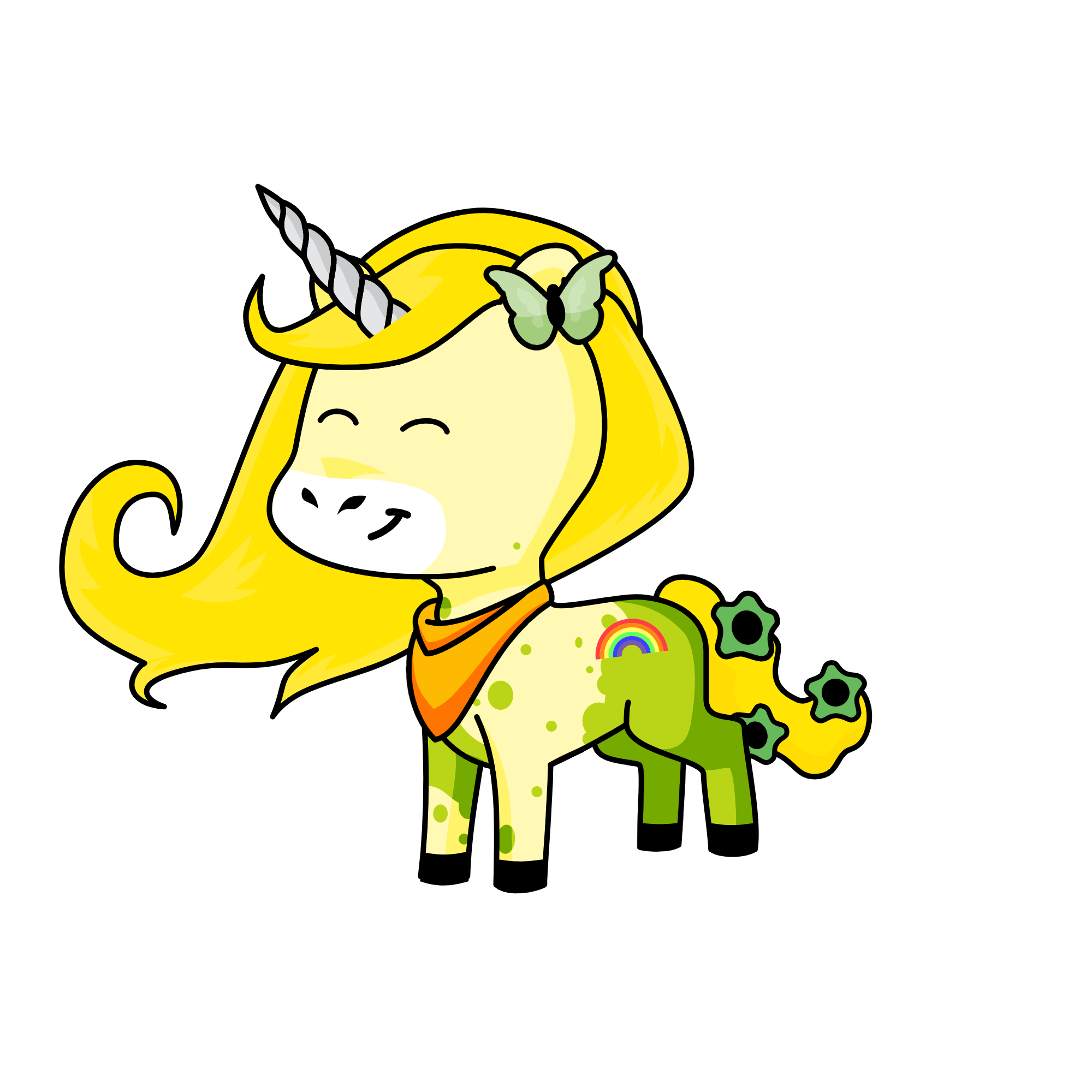 Sunny, the unicorn
