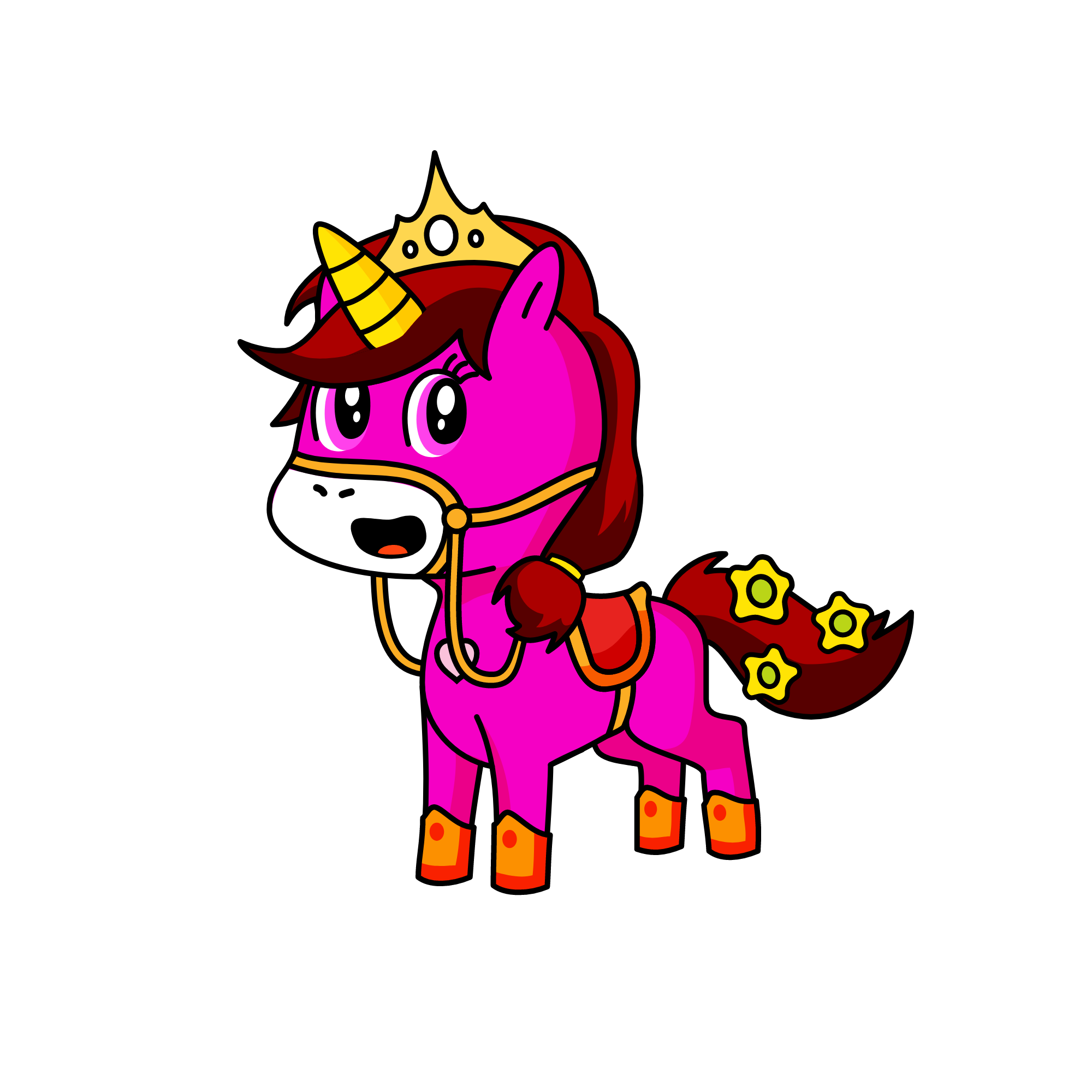 Caballerita, the unicorn
