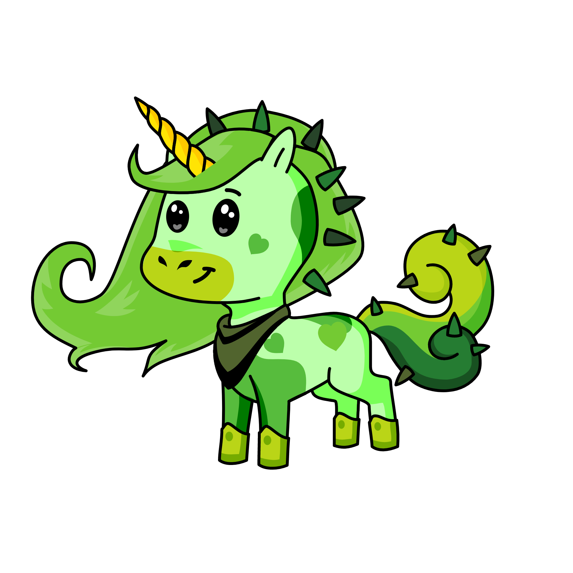 Greenleigh, the unicorn