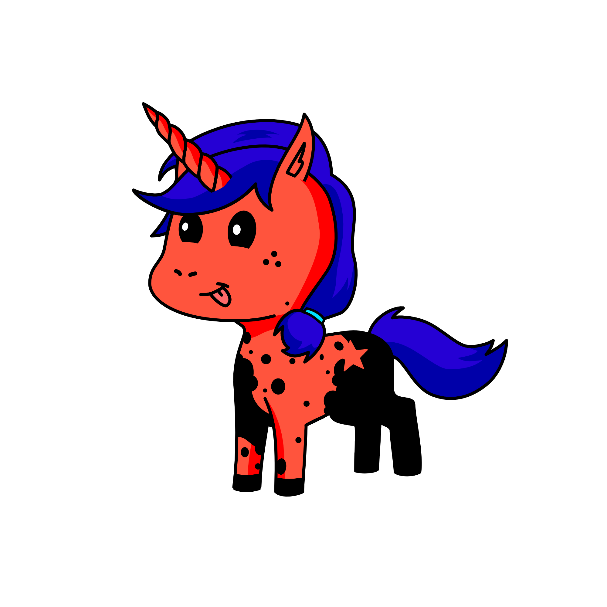 Ladybug/Marrinette ( From Miraculous, the unicorn