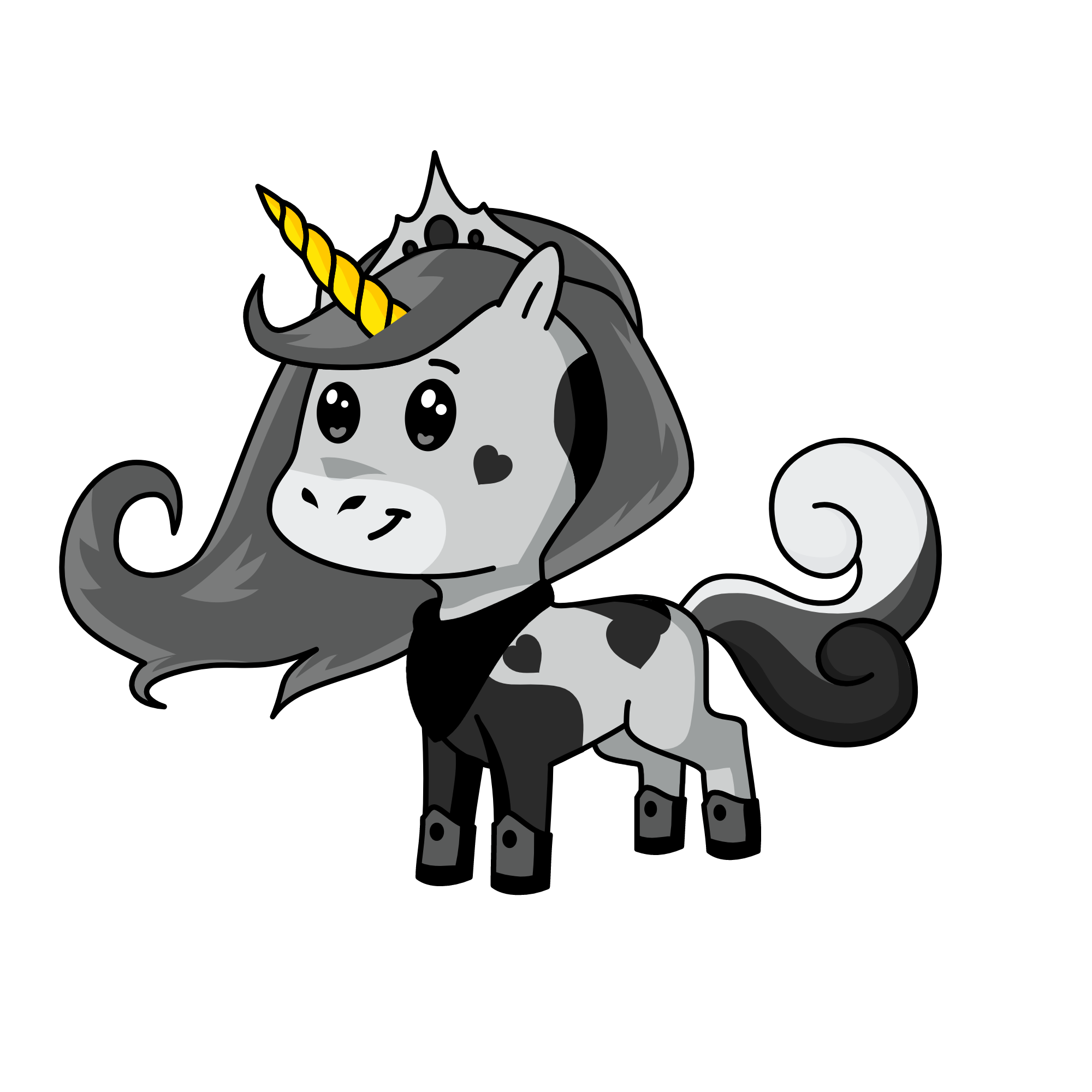 Grayleigh, the unicorn