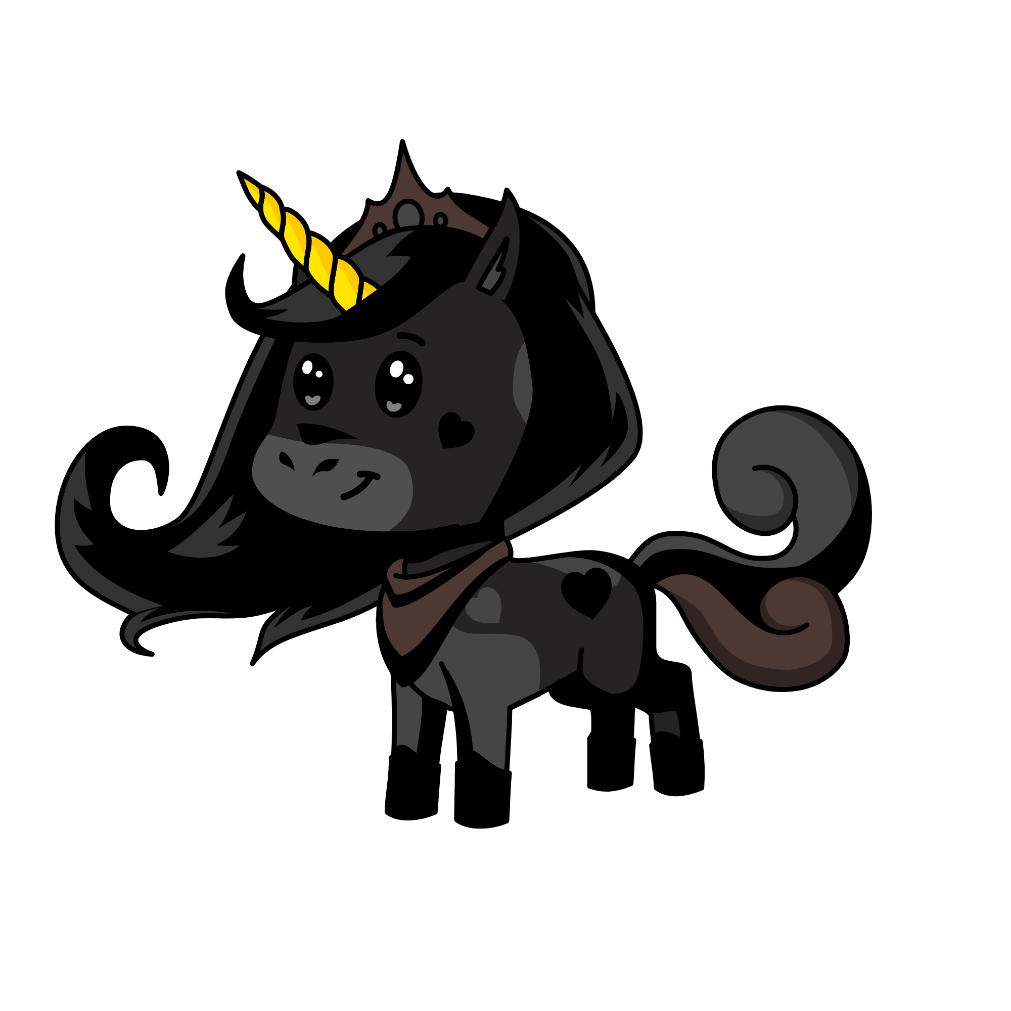 Raven, the unicorn