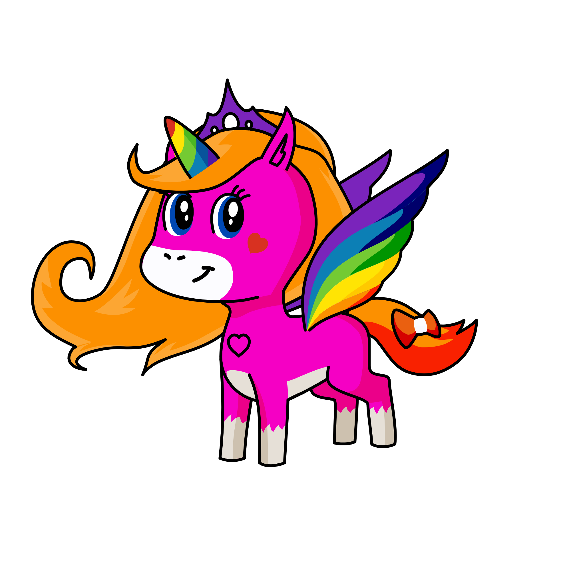 hello, the unicorn