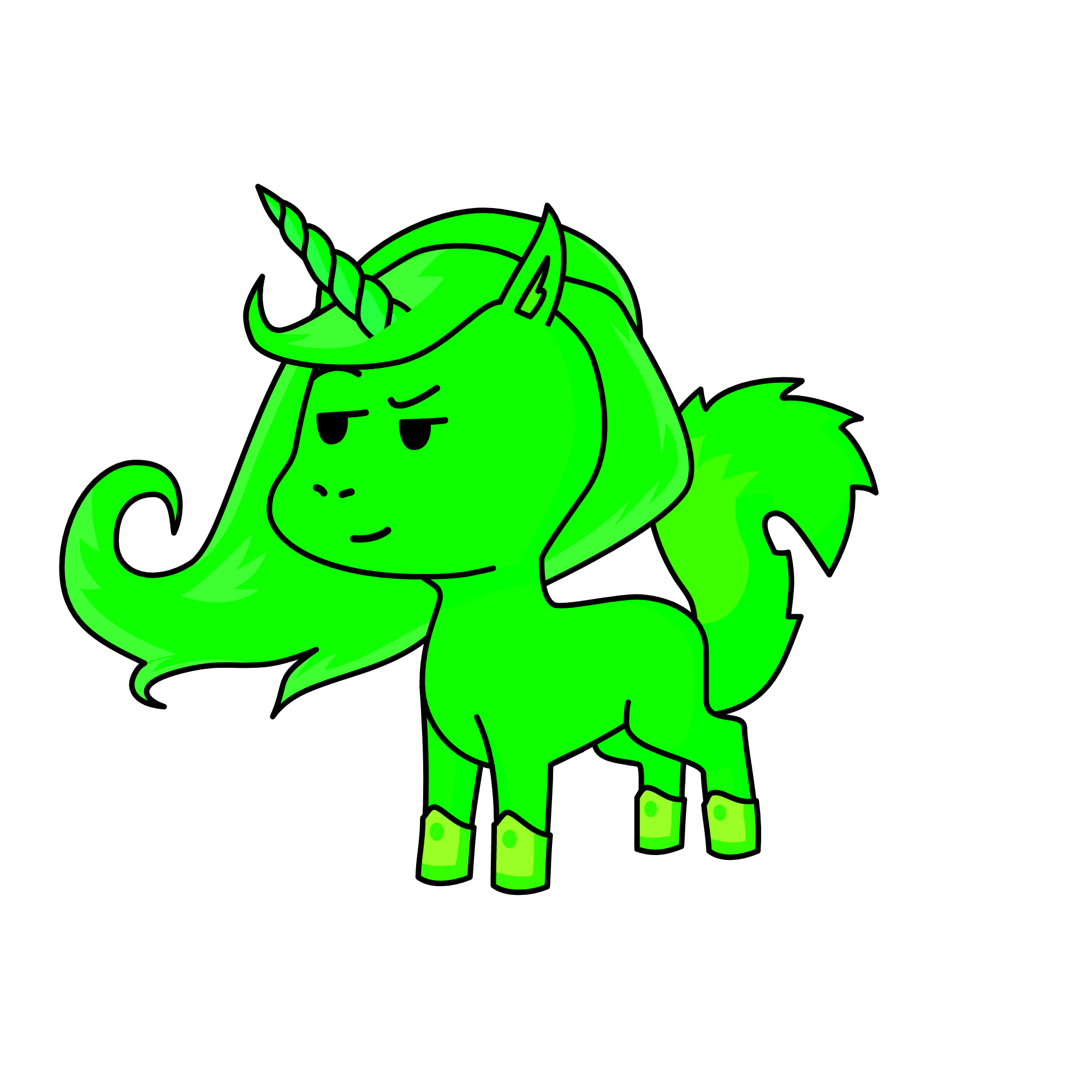 Leaf, the unicorn