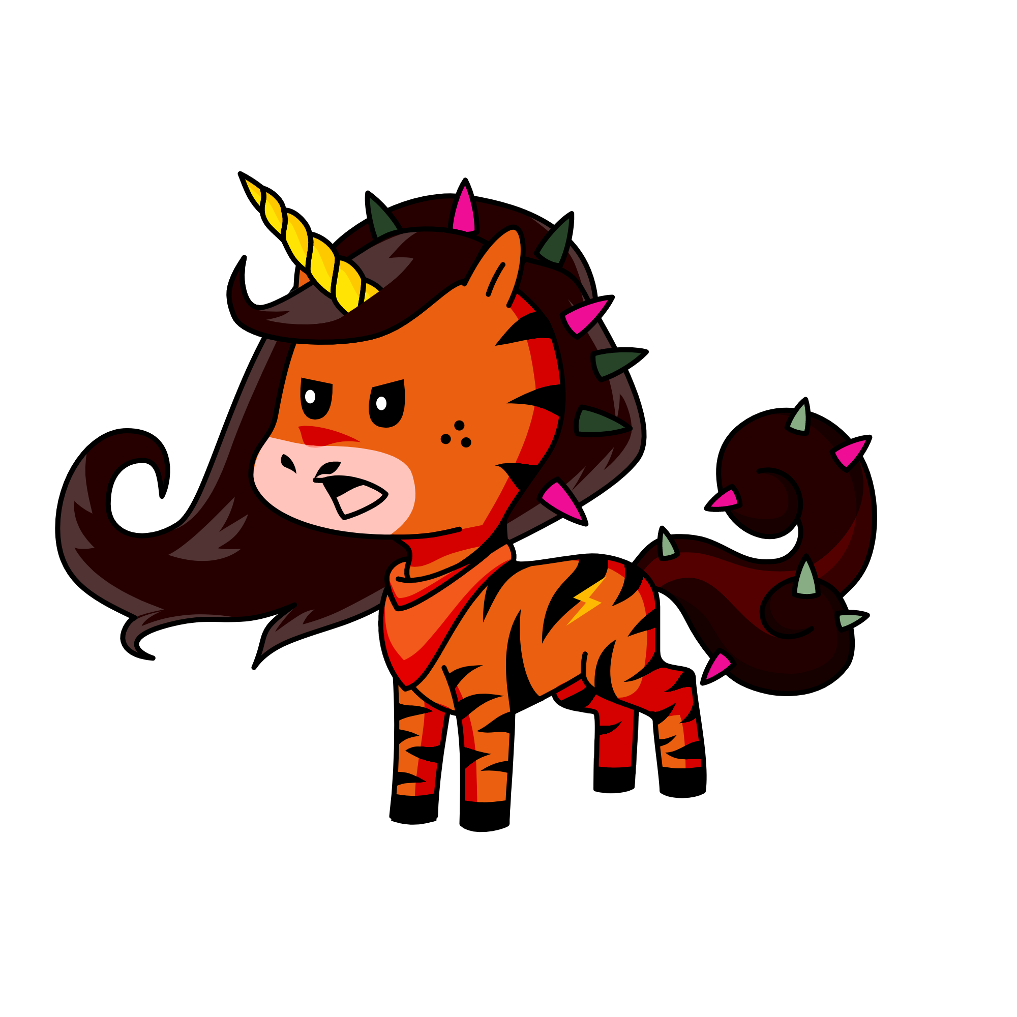 Anger, the unicorn