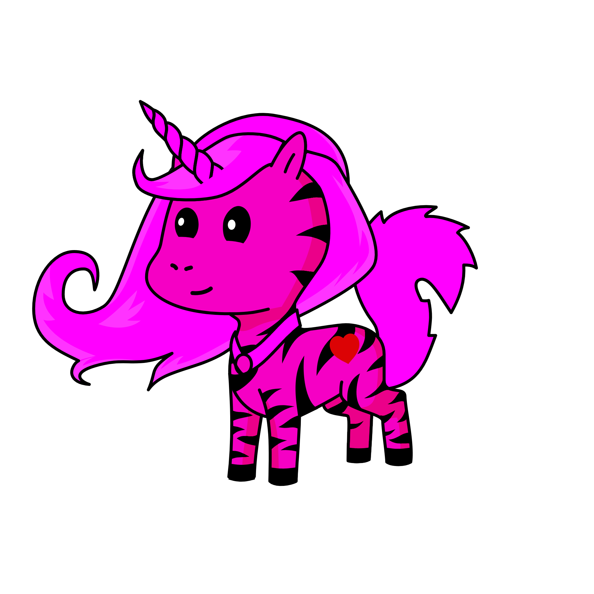 Joy, the unicorn