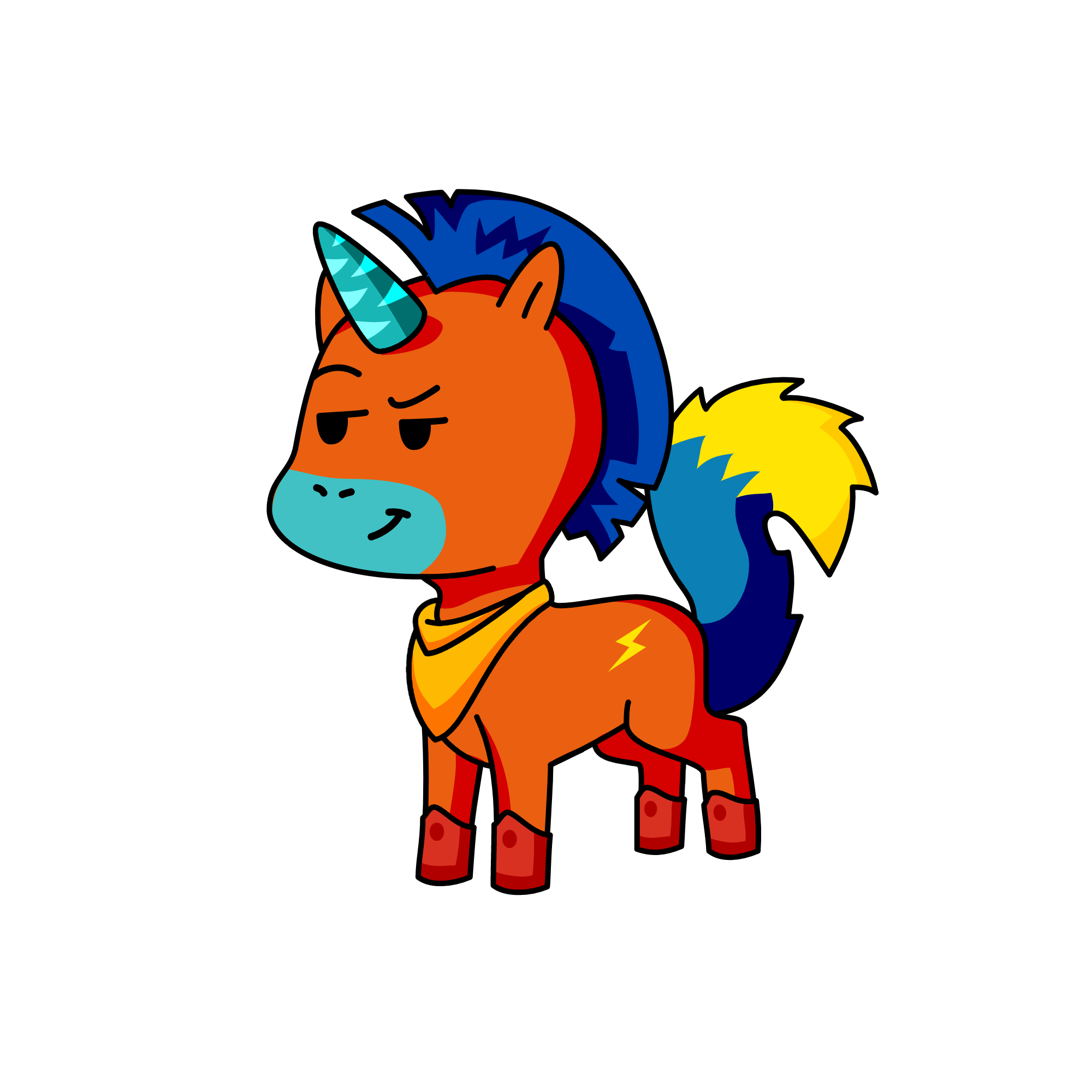 Star-o-man, the unicorn